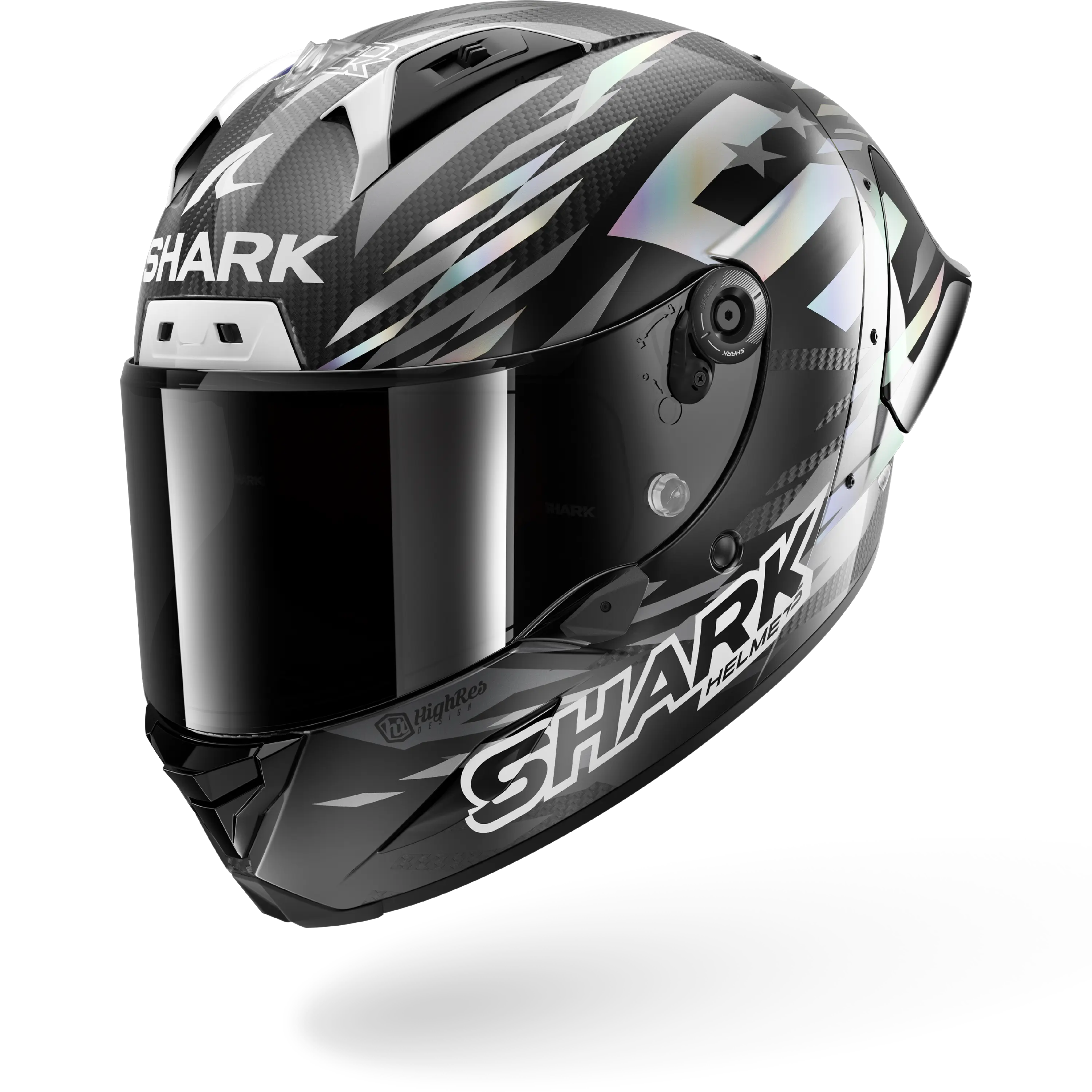 AERON GP FIM RACING #2 REPLICA ZARCO WINTER TEST 2026 Carbon Anthracite Chrom