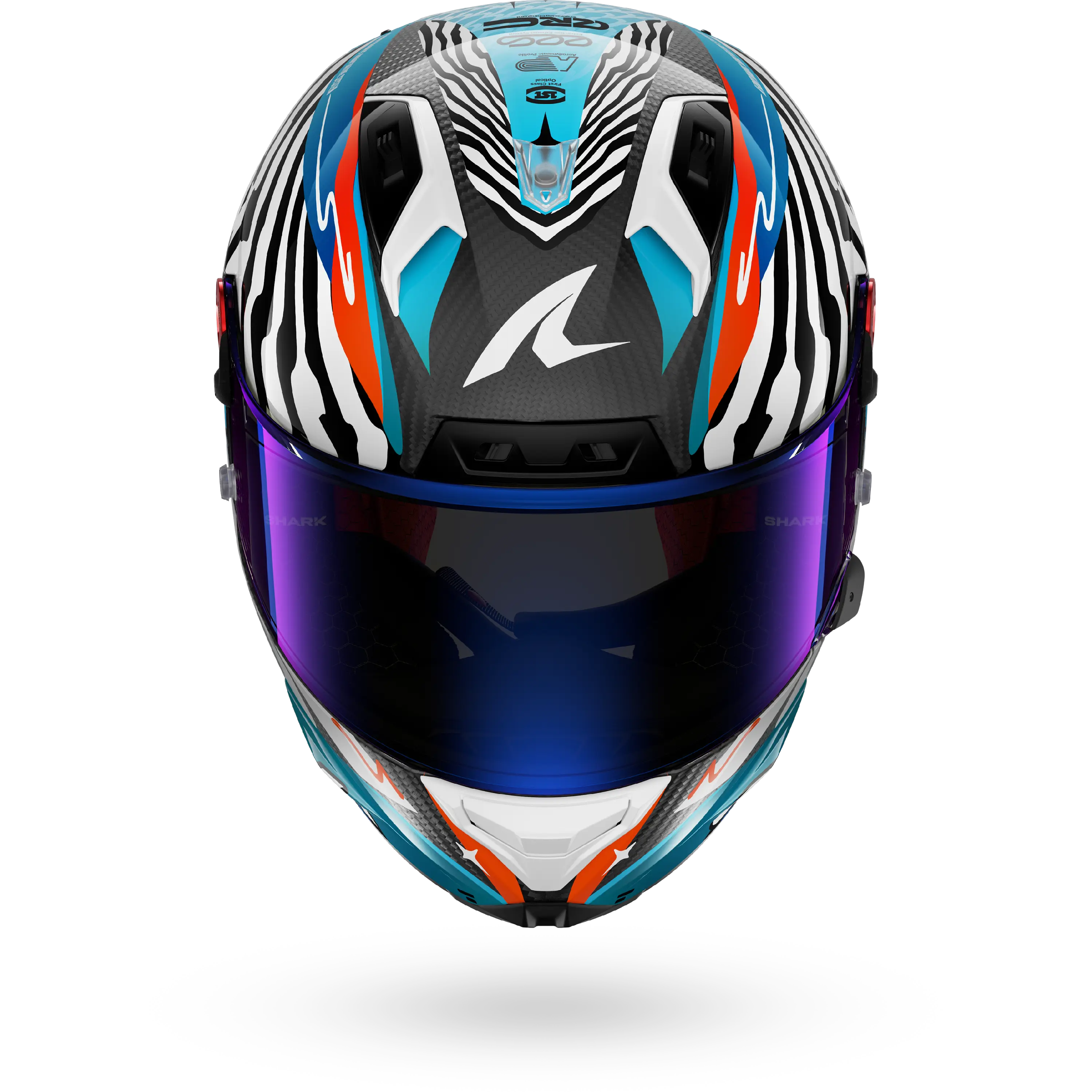 AERON GP FIM RACING #2 SPEED-FANCY Carbon White Blue - Image 3