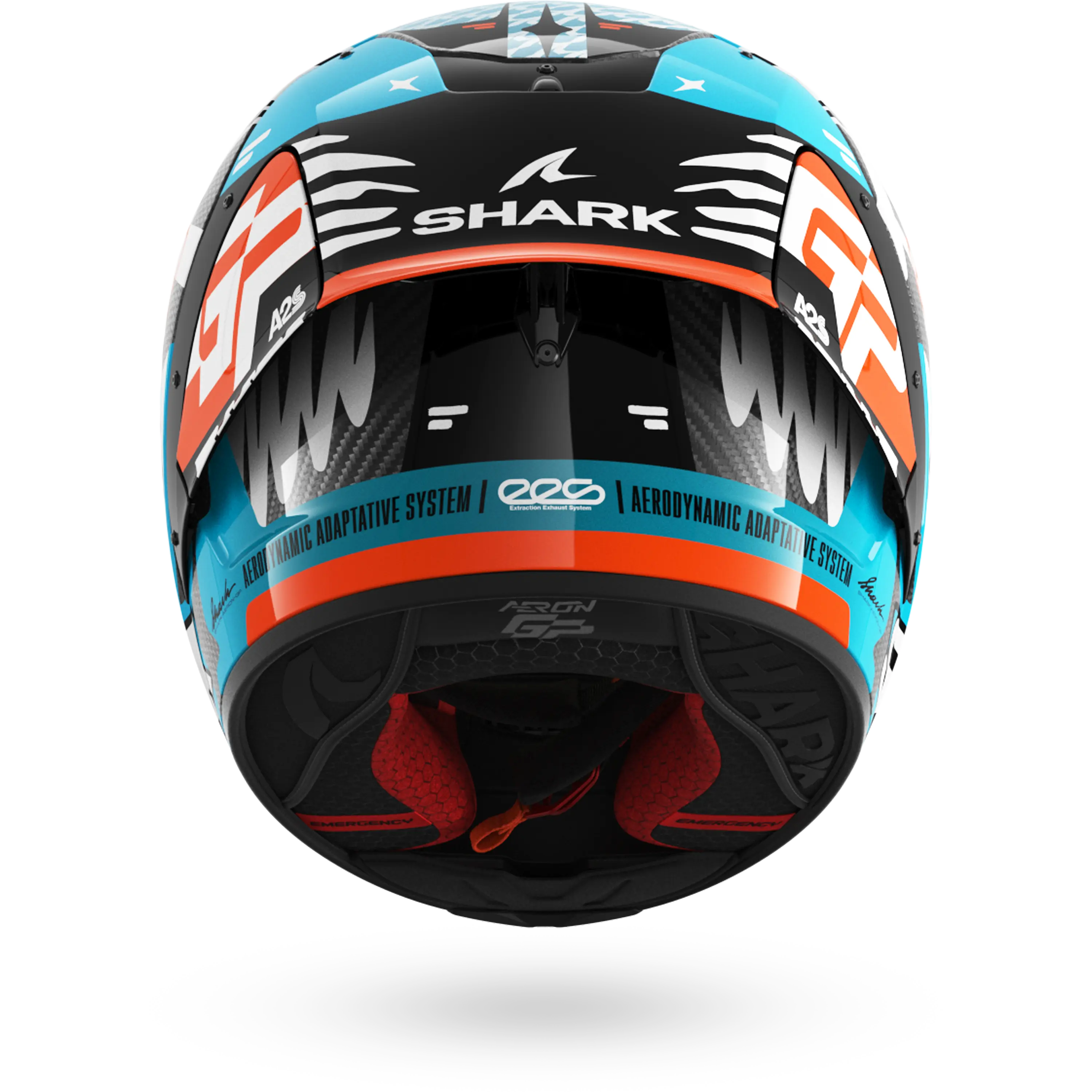 AERON GP FIM RACING #2 SPEED-FANCY Carbon White Blue - Image 5
