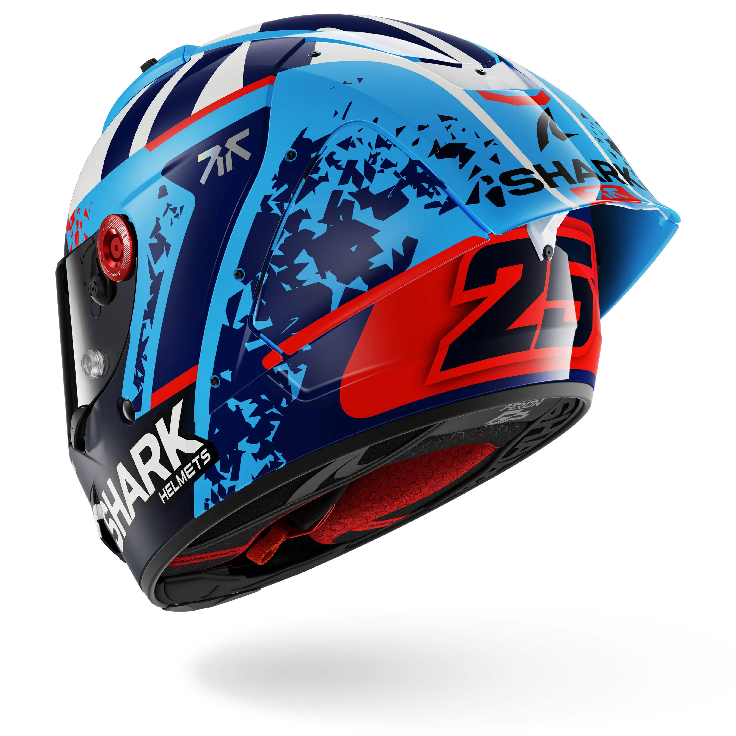 AERON GP FIM RACING #1 REPLICA RAUL FERNANDEZ Blue Blue White - Image 2