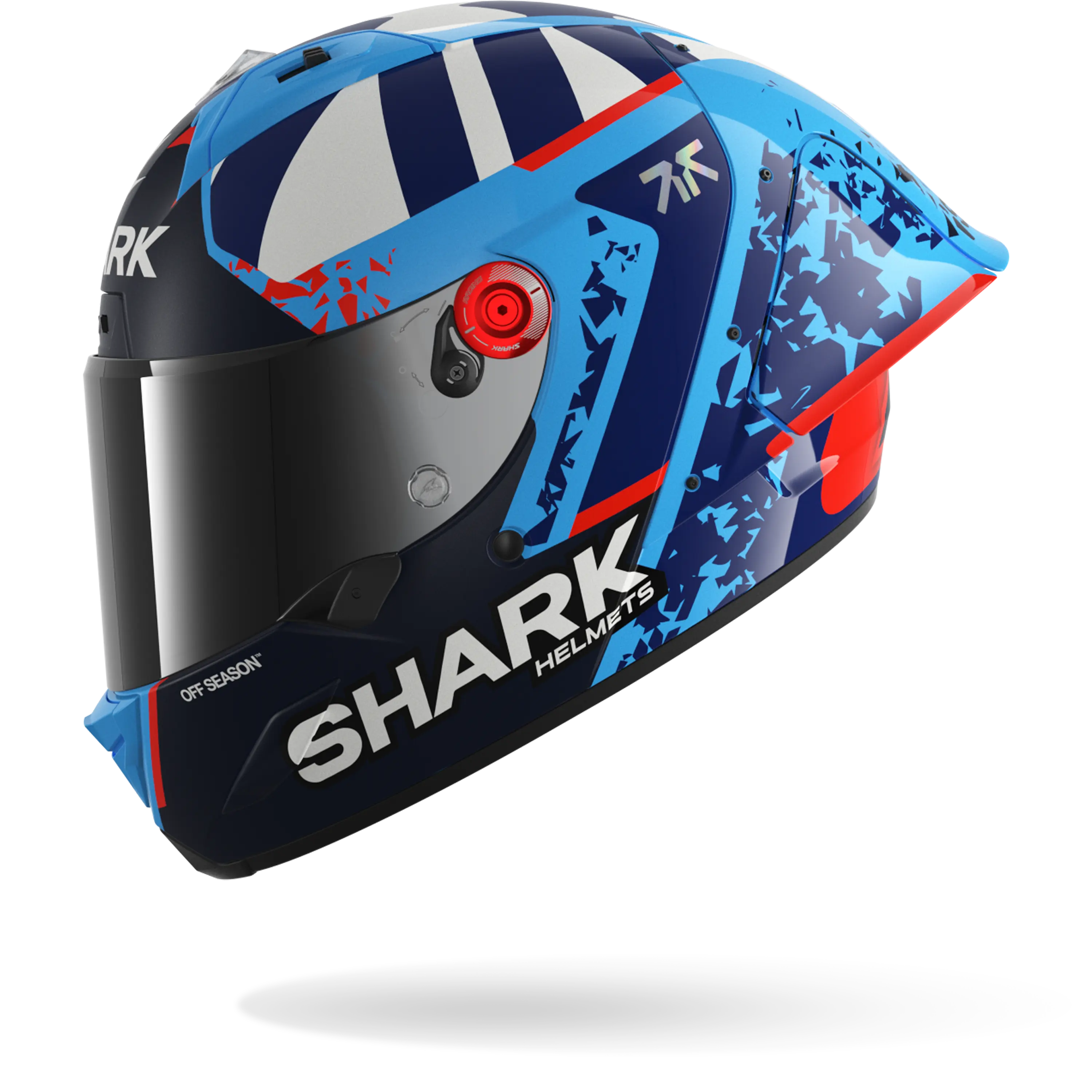 AERON GP FIM RACING #1 REPLICA RAUL FERNANDEZ Blue Blue White - Image 4