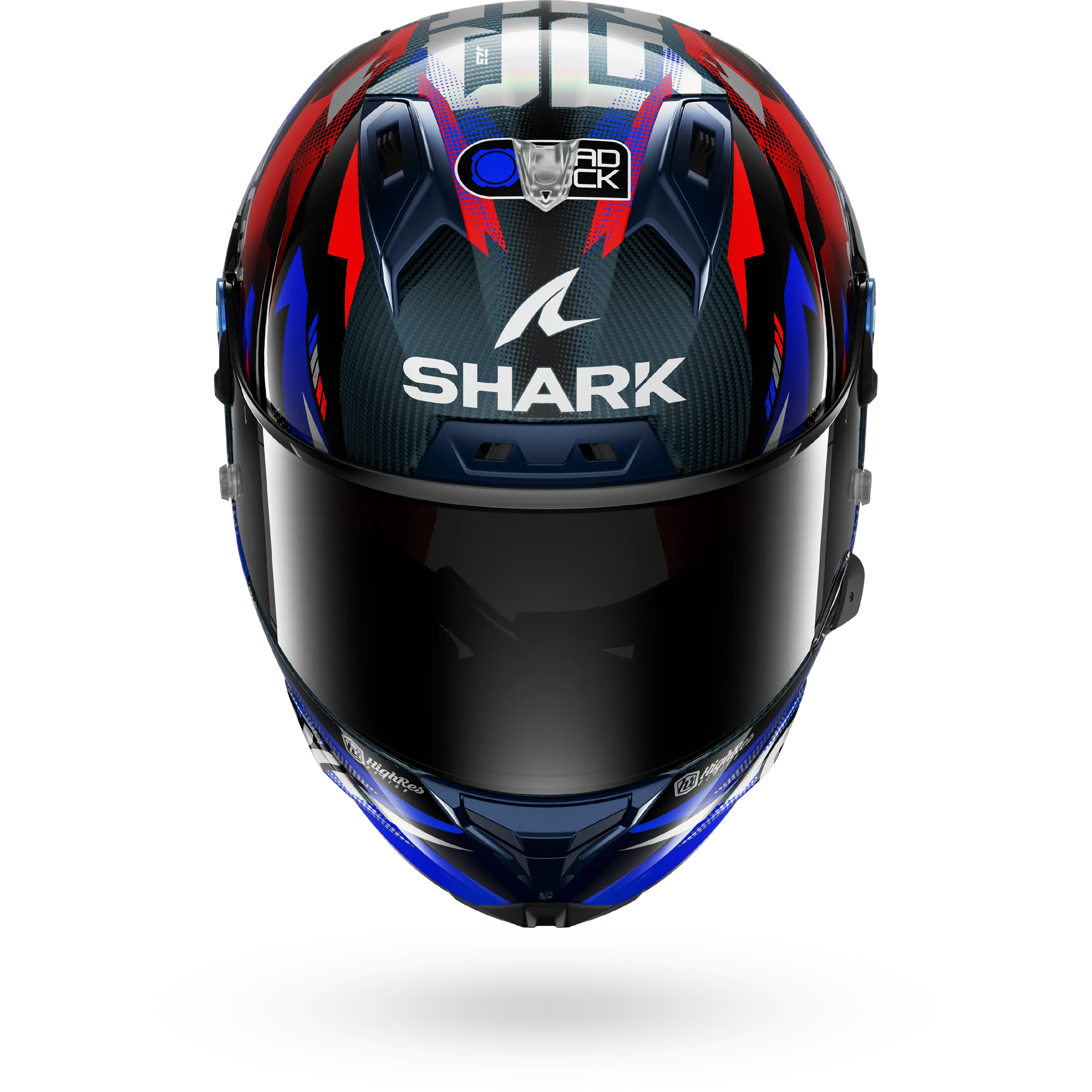 AERON GP FIM RACING #1 REPLICA ZARCO VICTORY 2025 Carbon Blue Chrom - Image 3
