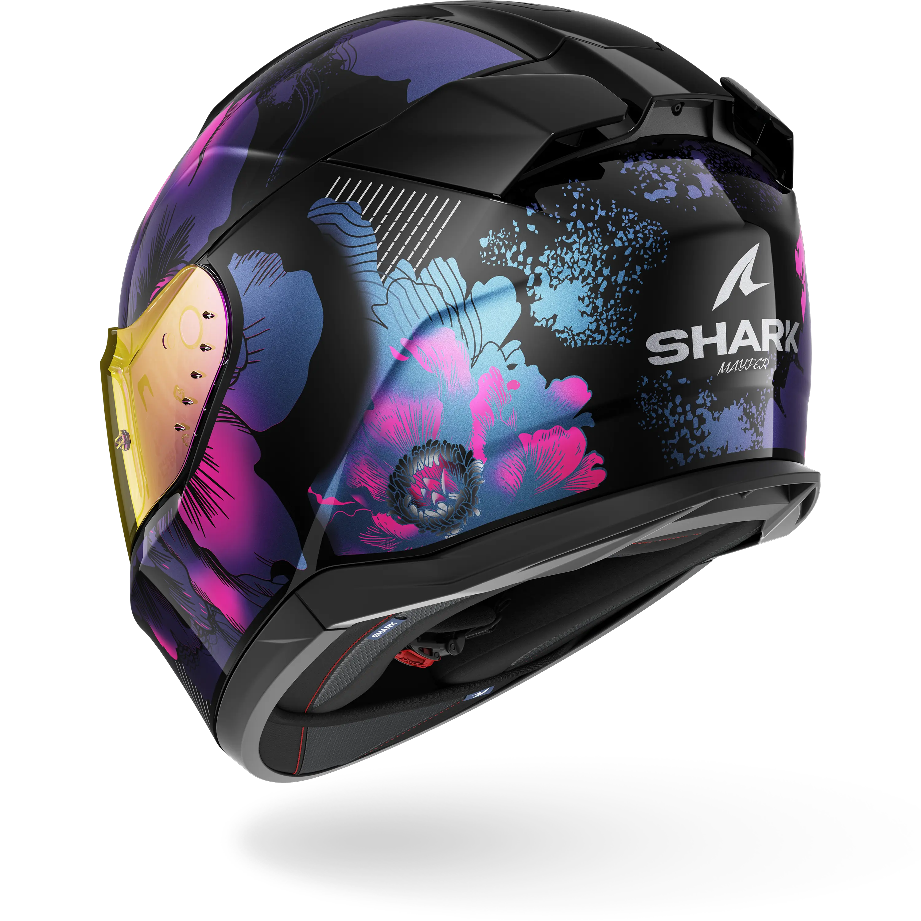 D-SKWAL 3 Mayfer Black Violet Glitter - Image 2