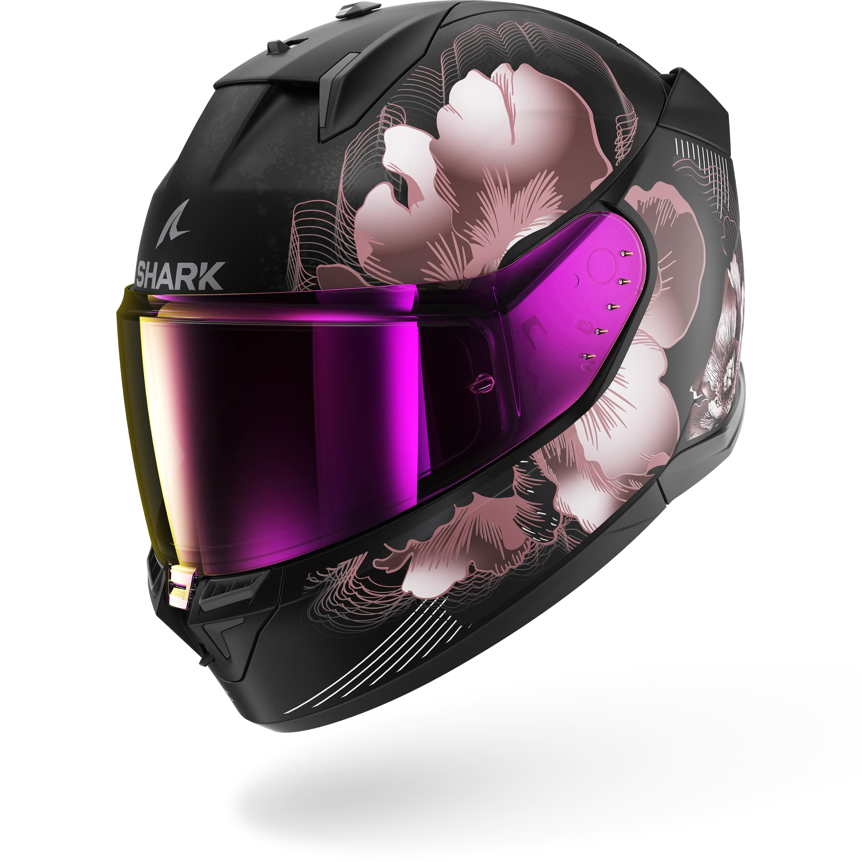 D-SKWAL 3 Mayfer Matte Black Violet Gold