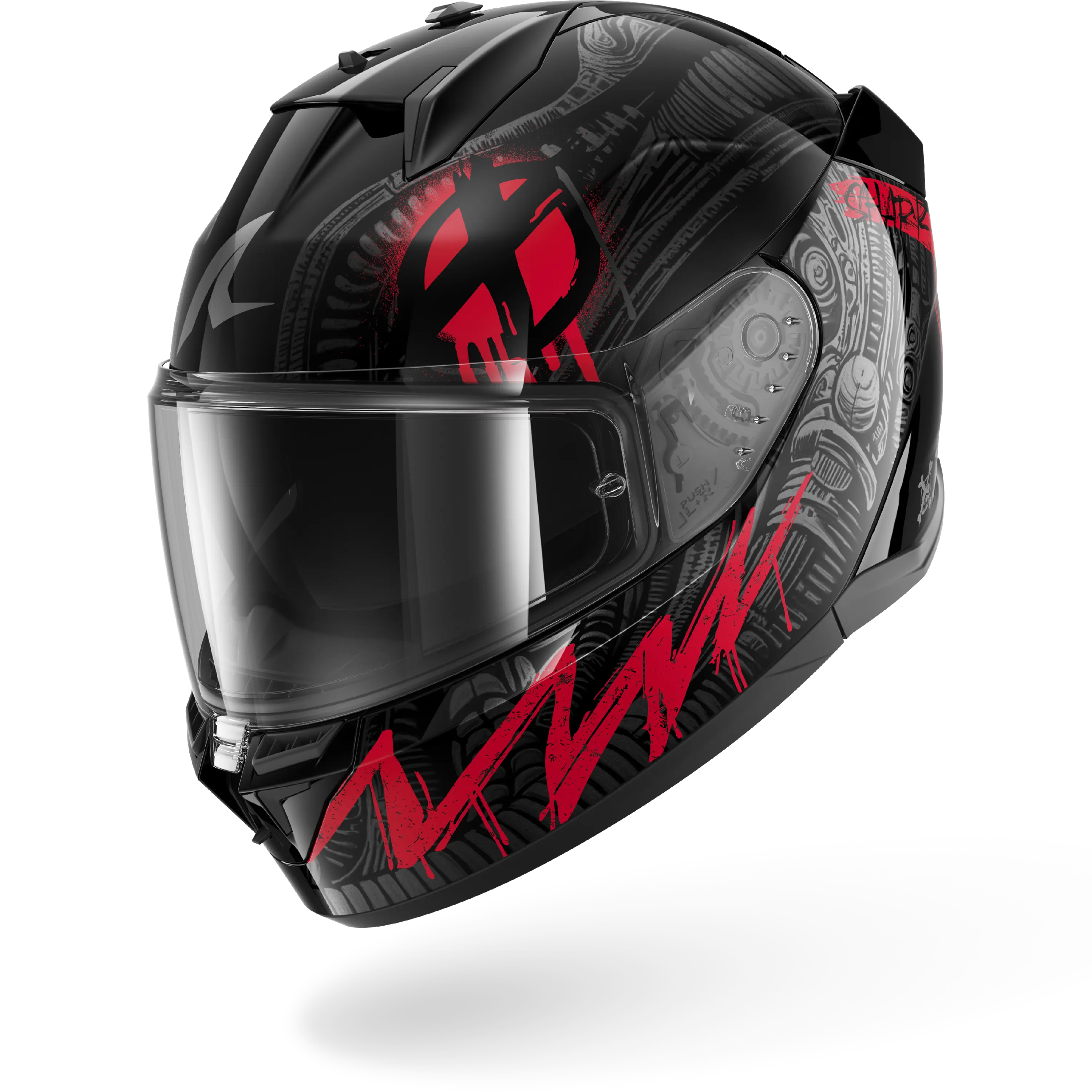 D-SKWAL 3 SHIEVER Black Anthracite Red