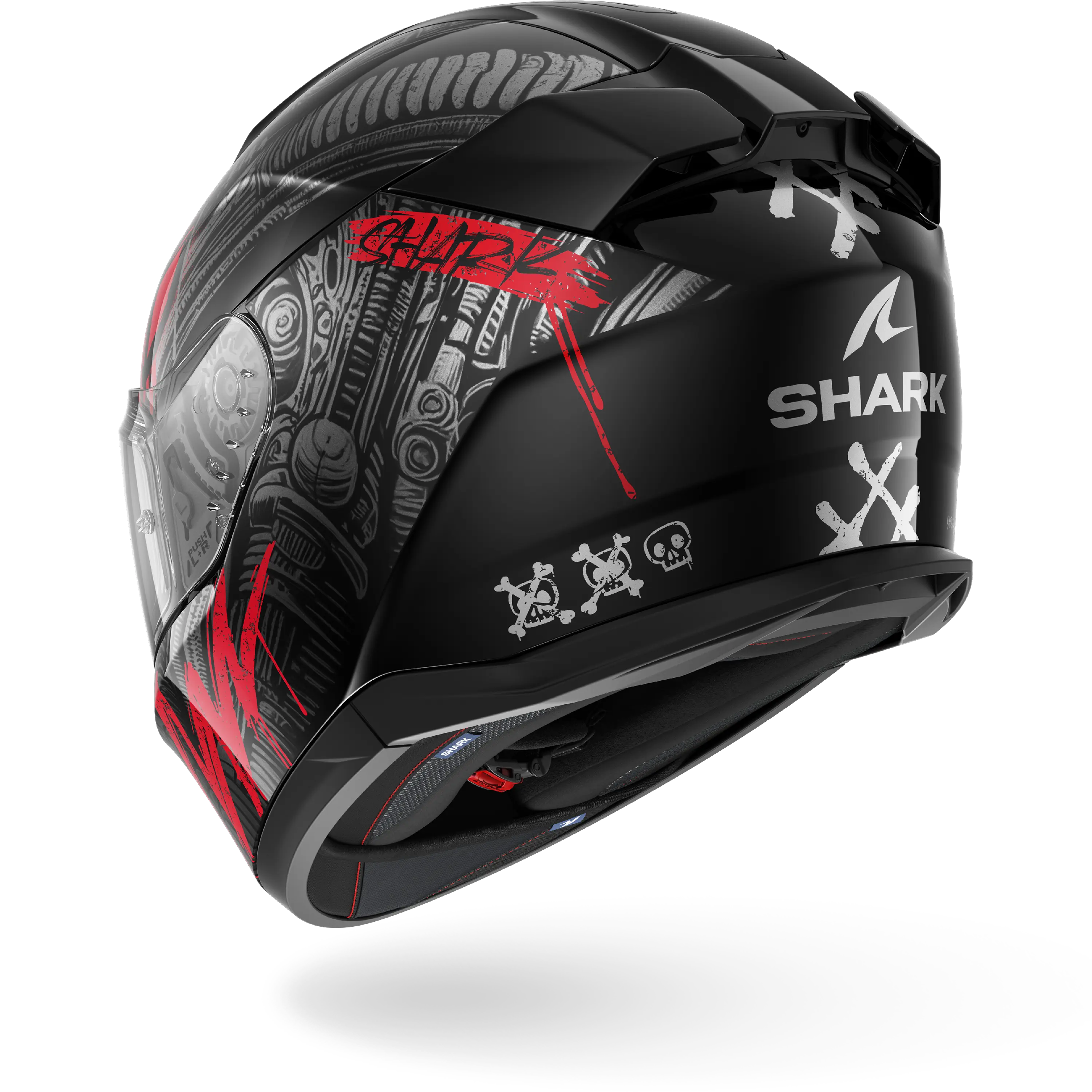 D-SKWAL 3 SHIEVER Black Anthracite Red - Image 2