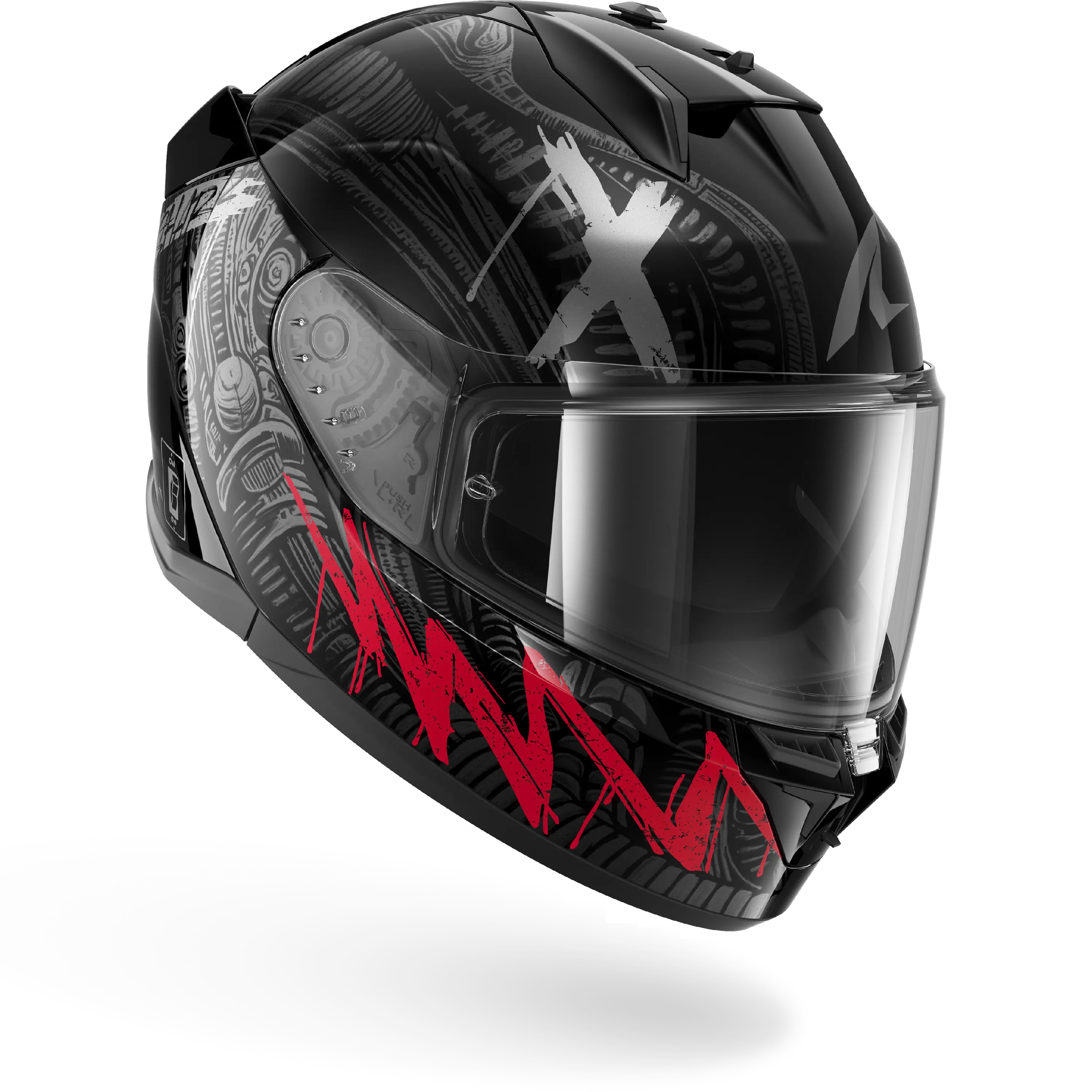 D-SKWAL 3 SHIEVER Black Anthracite Red - Image 4