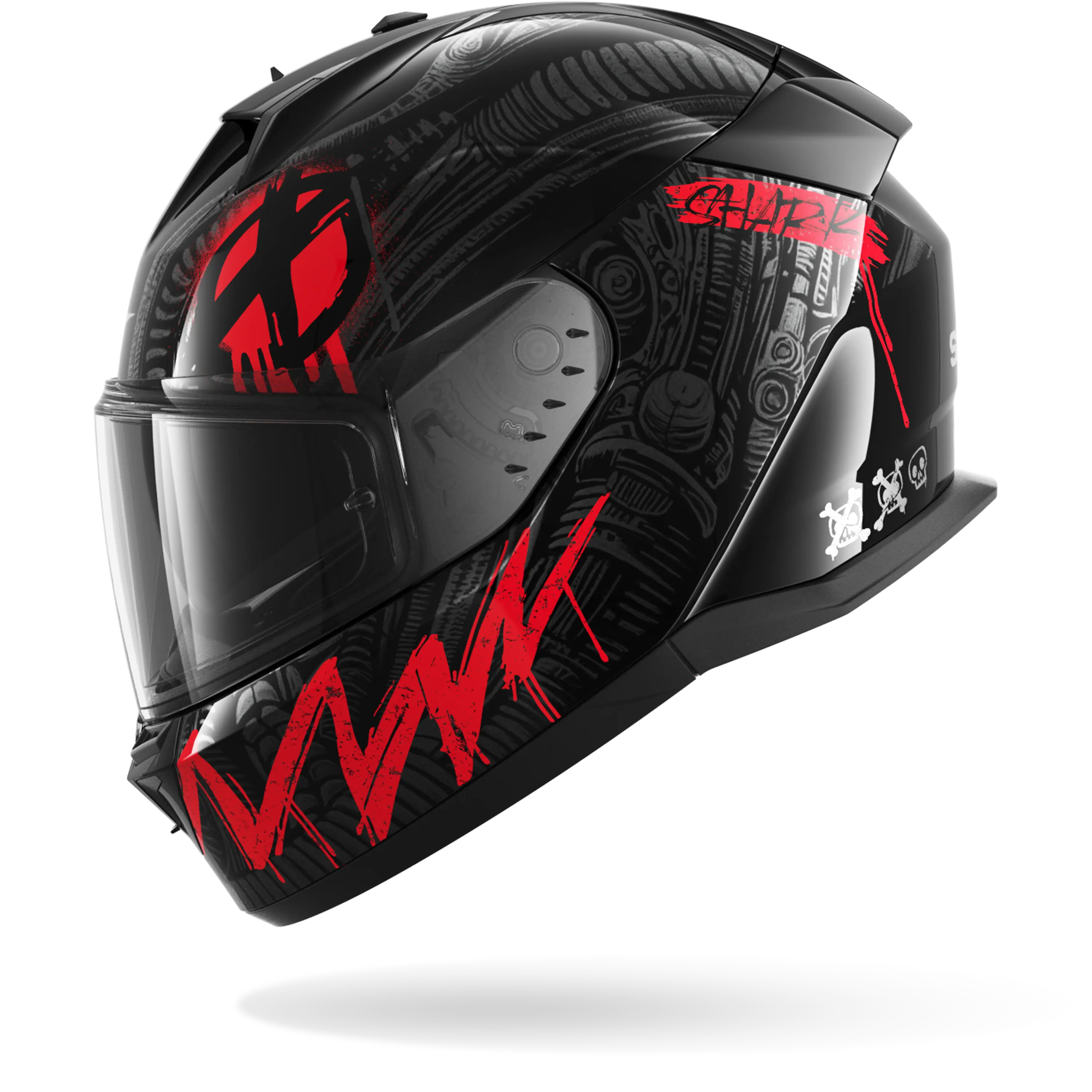 D-SKWAL 3 SHIEVER Black Anthracite Red - Image 5