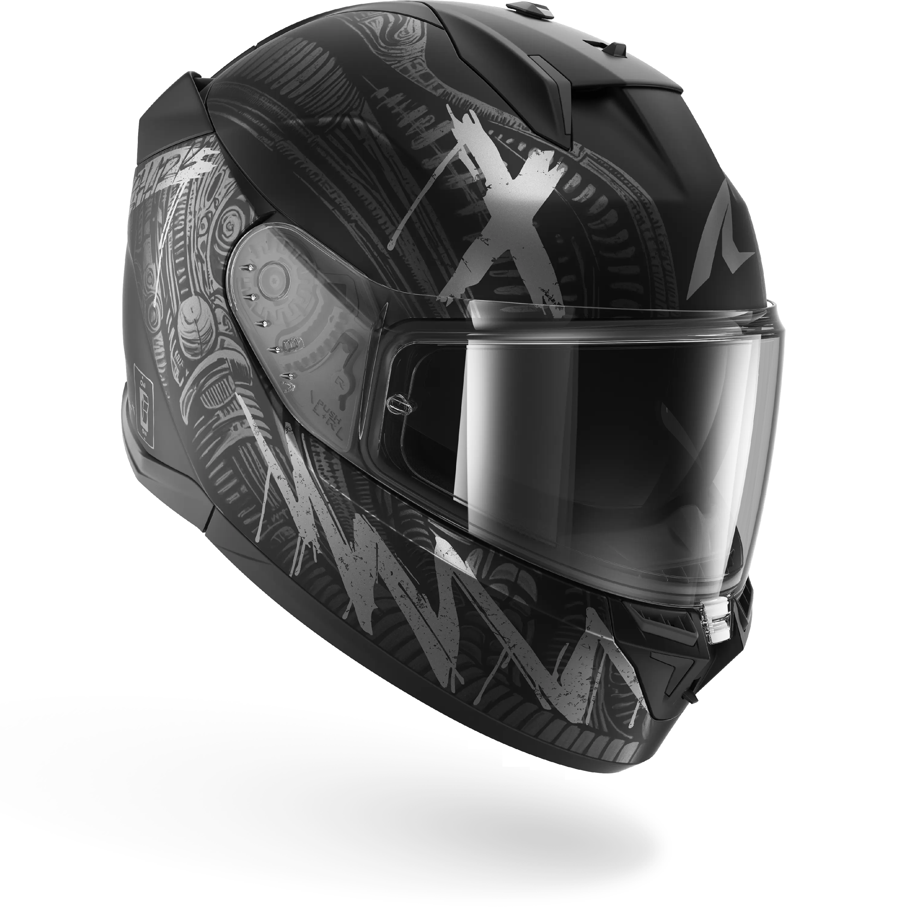 D-SKWAL 3 SHIEVER Mat Black Anthracite Silver - Image 4