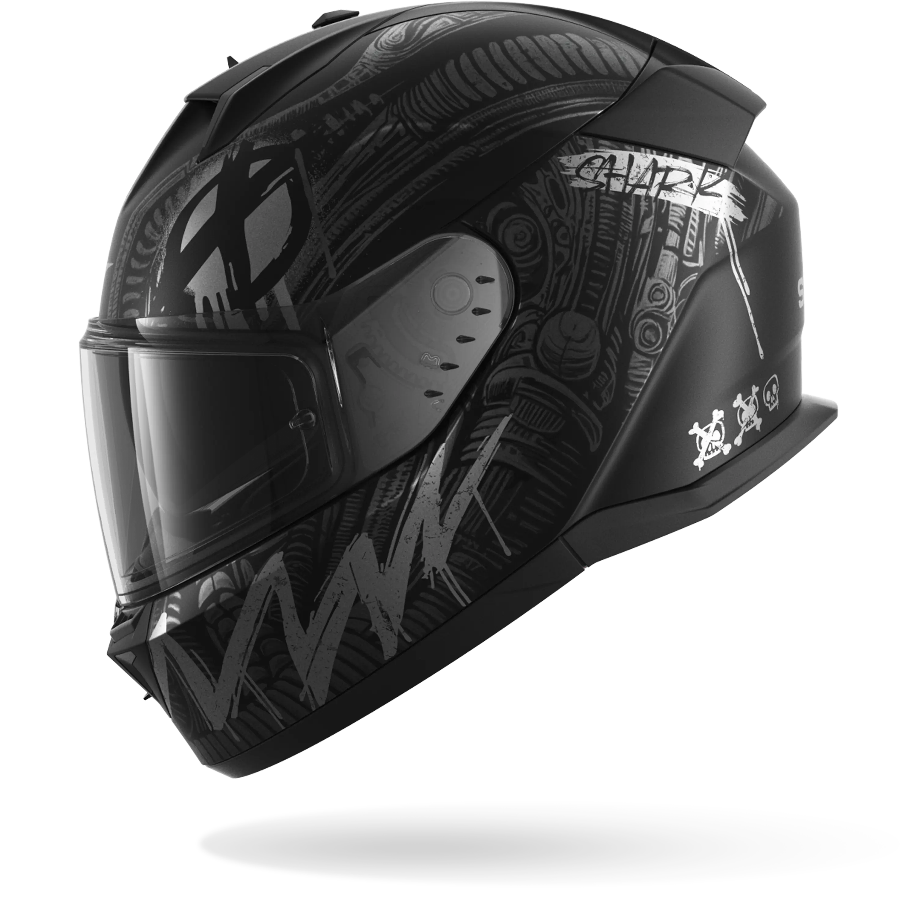 D-SKWAL 3 SHIEVER Mat Black Anthracite Silver - Image 5