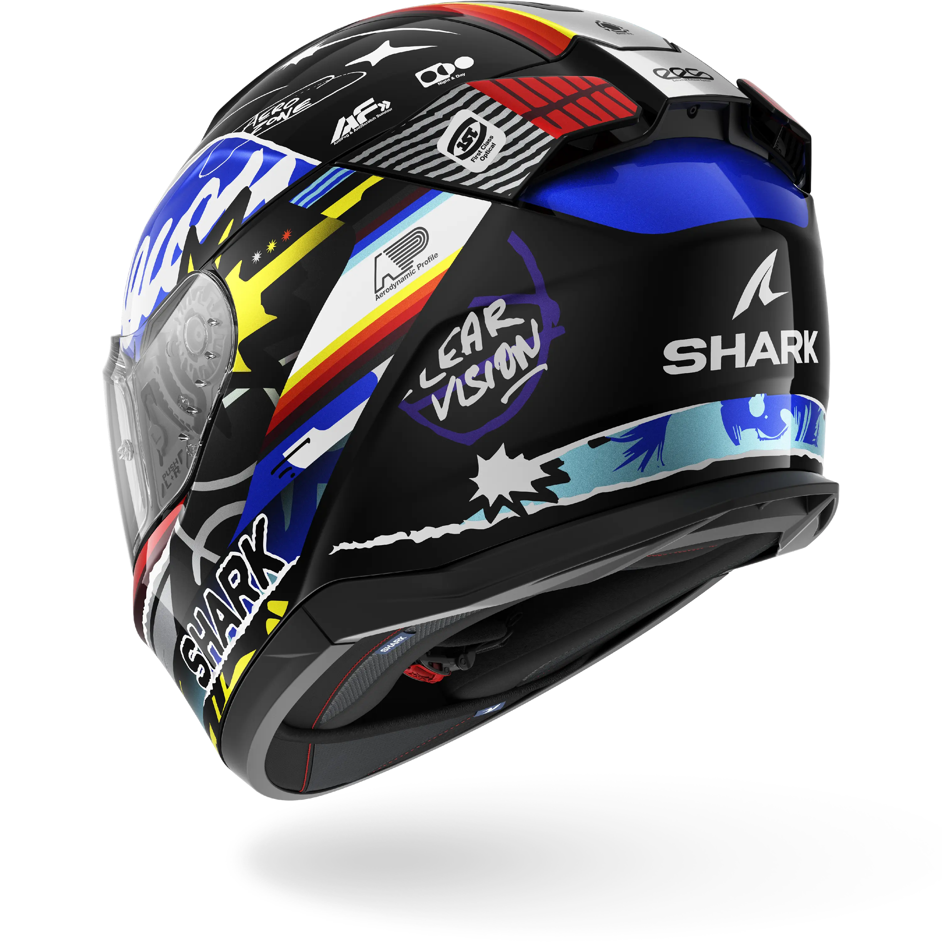 D-SKWAL 3 STREETRUSH Black Blue Chrom - Image 2