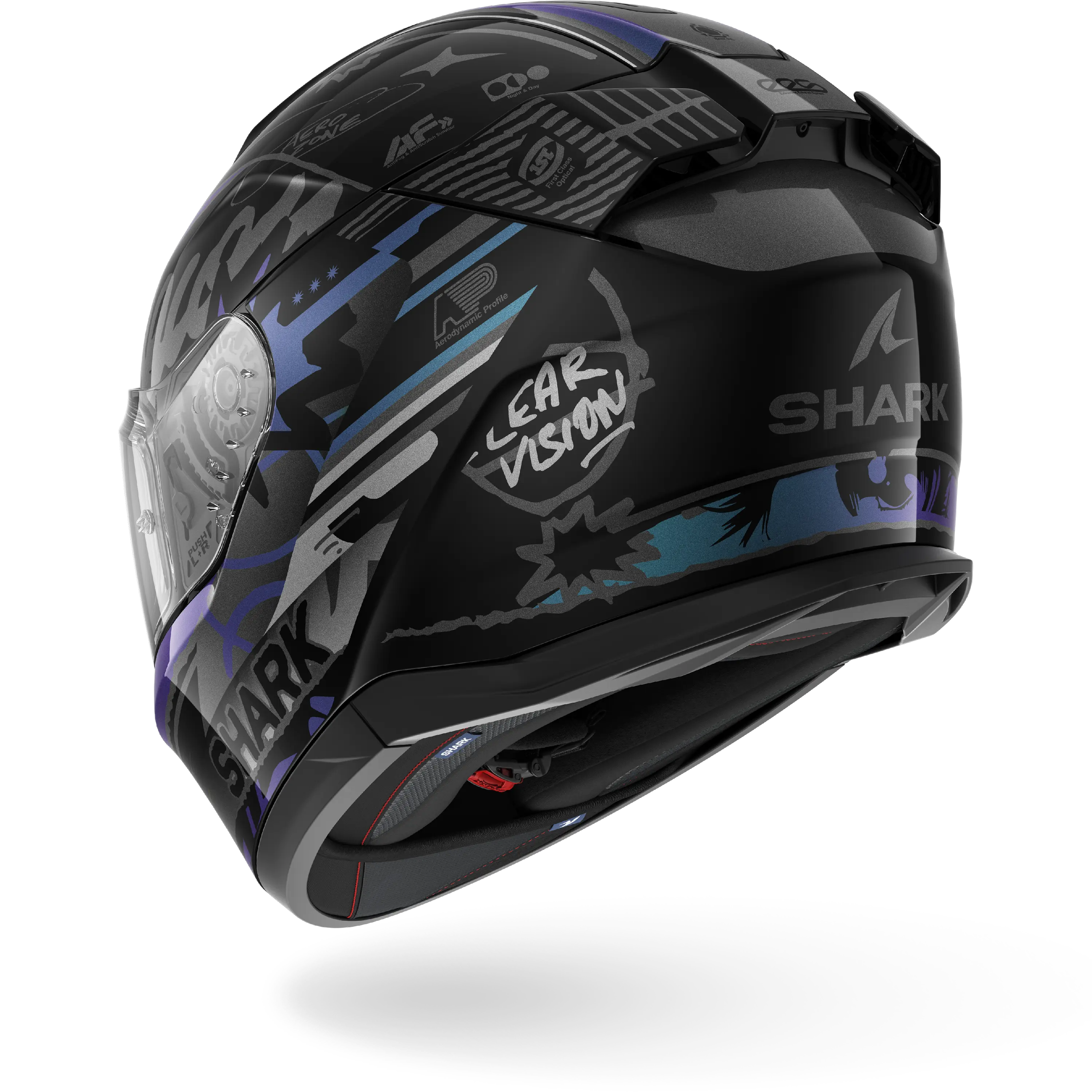 D-SKWAL 3 STREETRUSH Black Green Chrome - Image 2