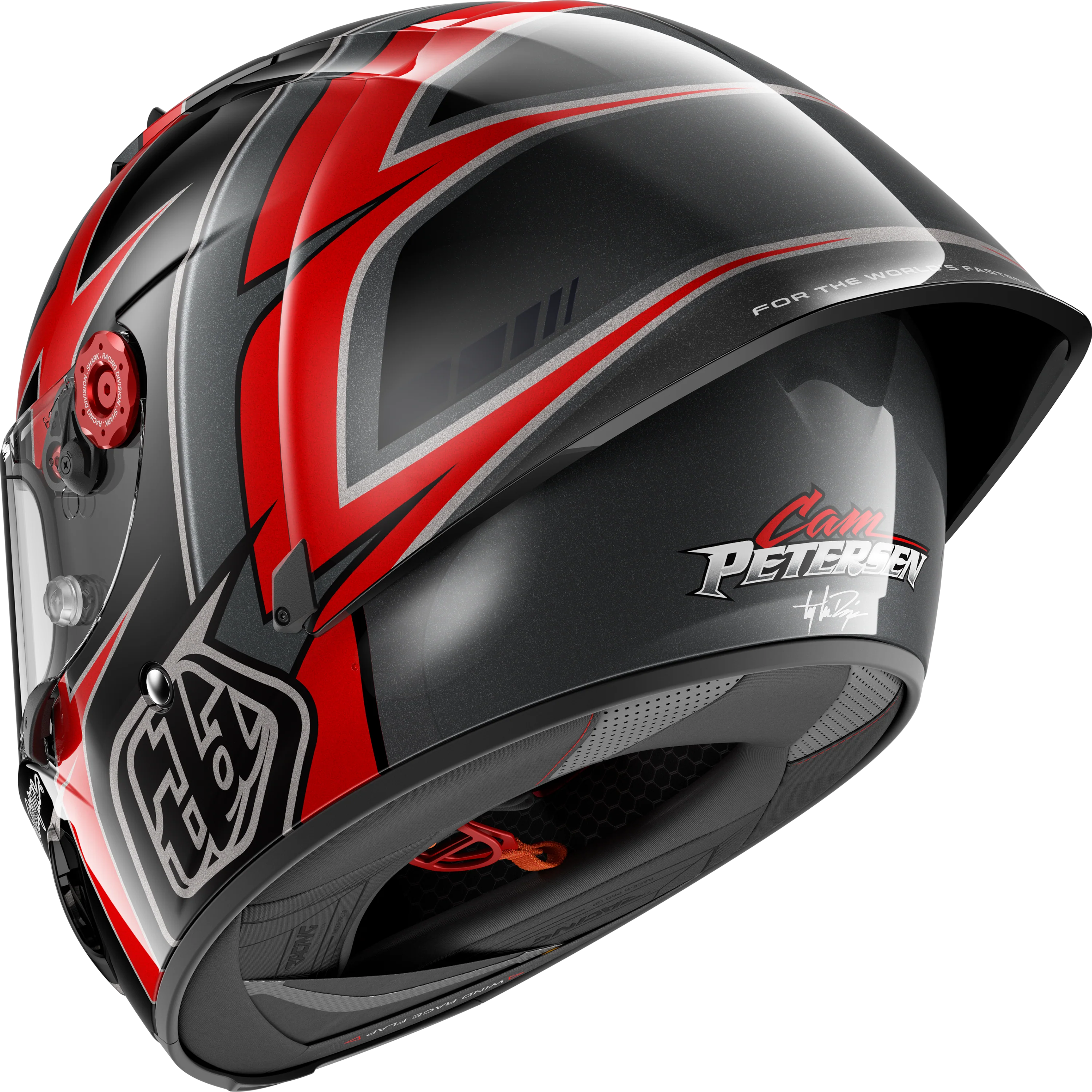 RACE-R PRO GP 06 REPLICA CAM PETERSEN Black Red Anthracite - Image 2