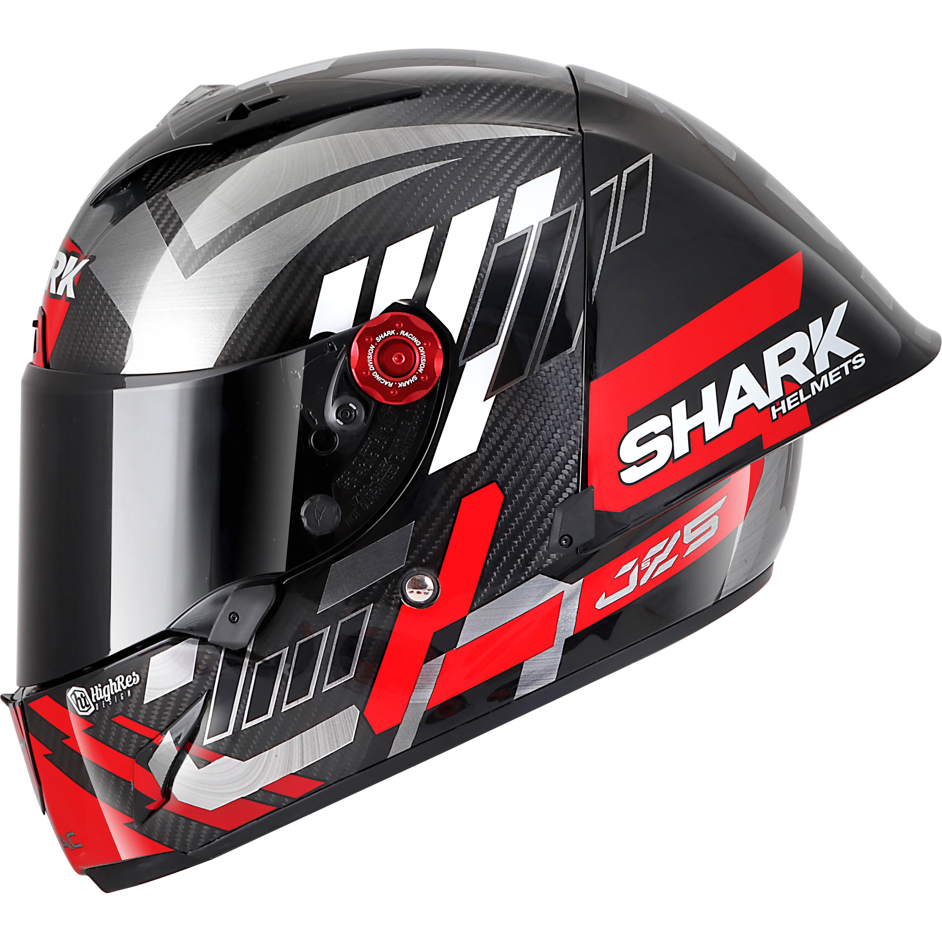 RACE-R PRO GP 06 REPLICA ZARCO WINTER TEST Carbon Chrome Red - Image 4