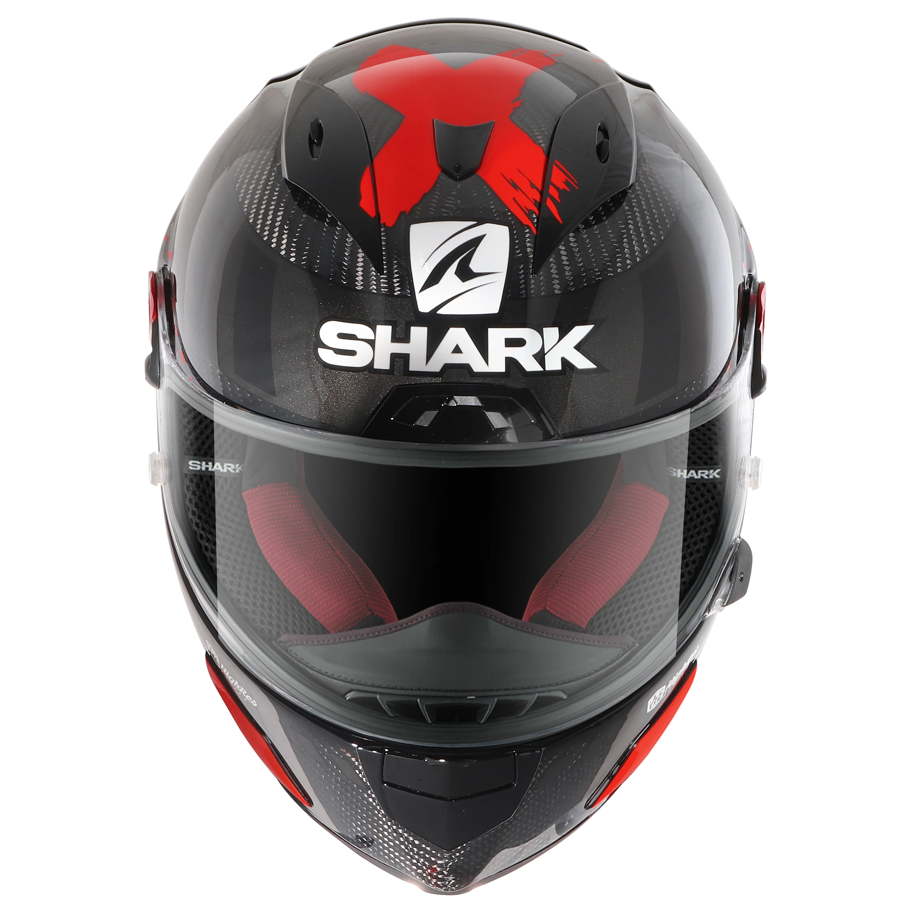 RACE-R PRO GP LORENZO WINTER TEST 99 Carbon Anthracite Red - Image 3