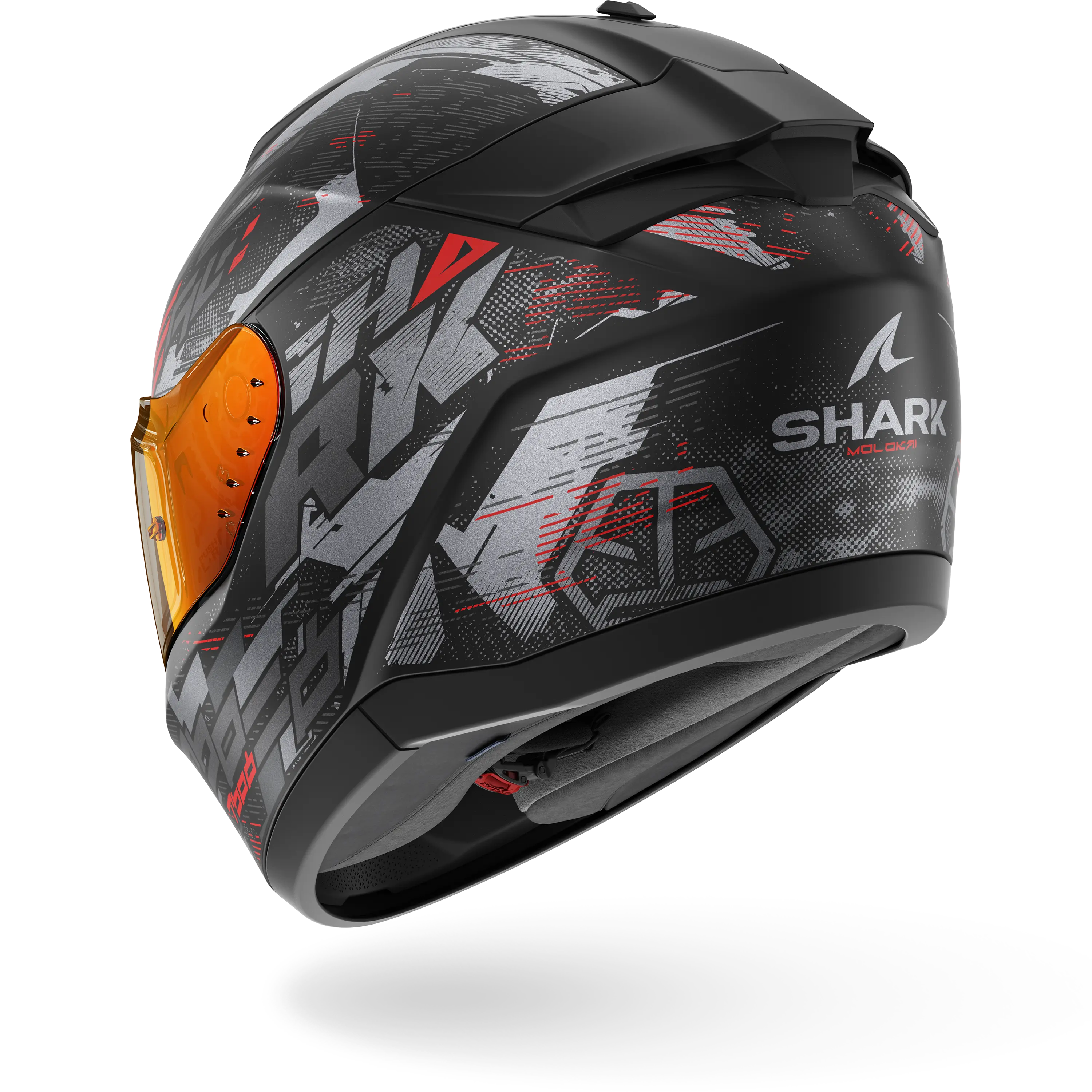 RIDILL 2 Molokai Matte Black Anthracite Red - Image 2