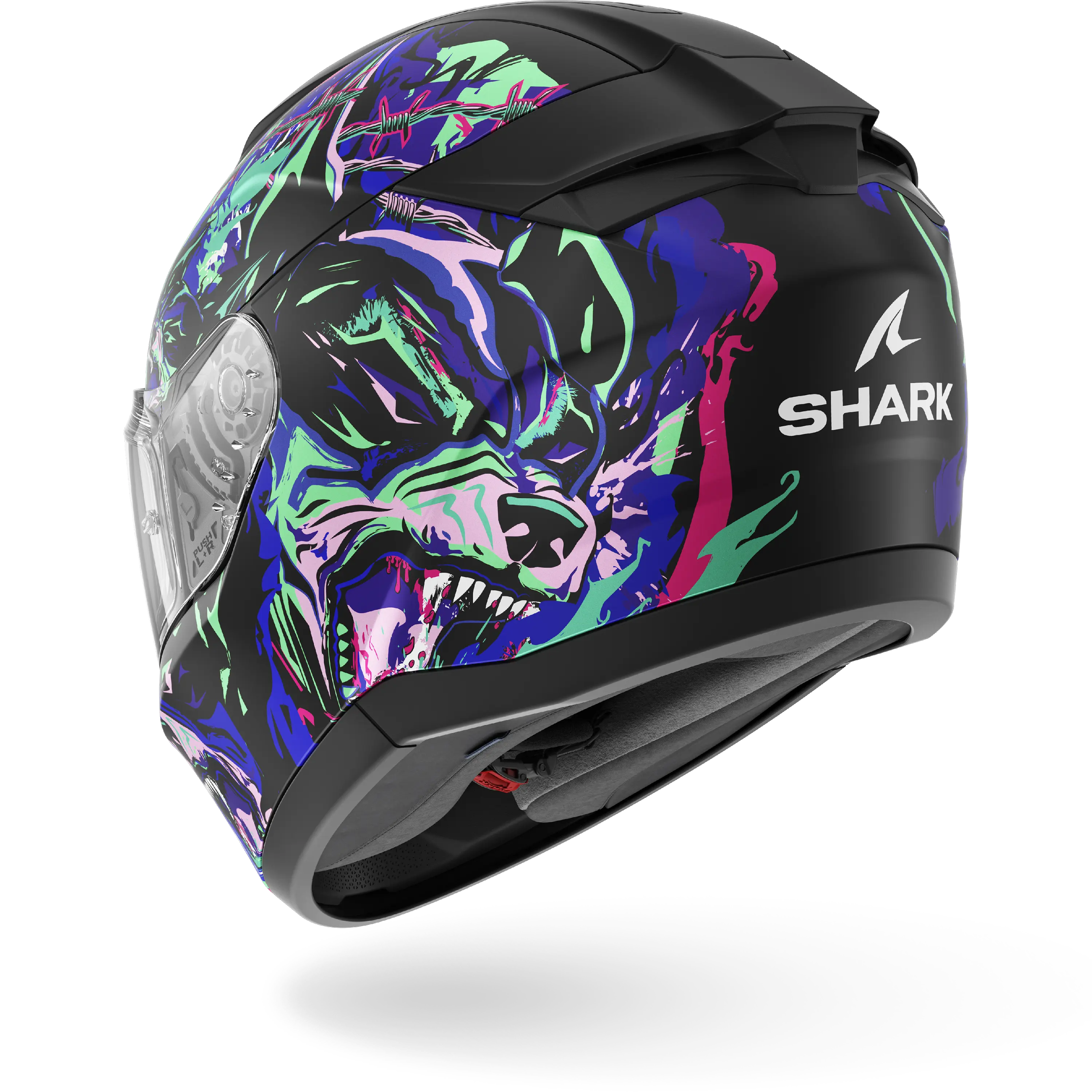 RIDILL 2 Raging Beast Matte Black Violet Green - Image 2