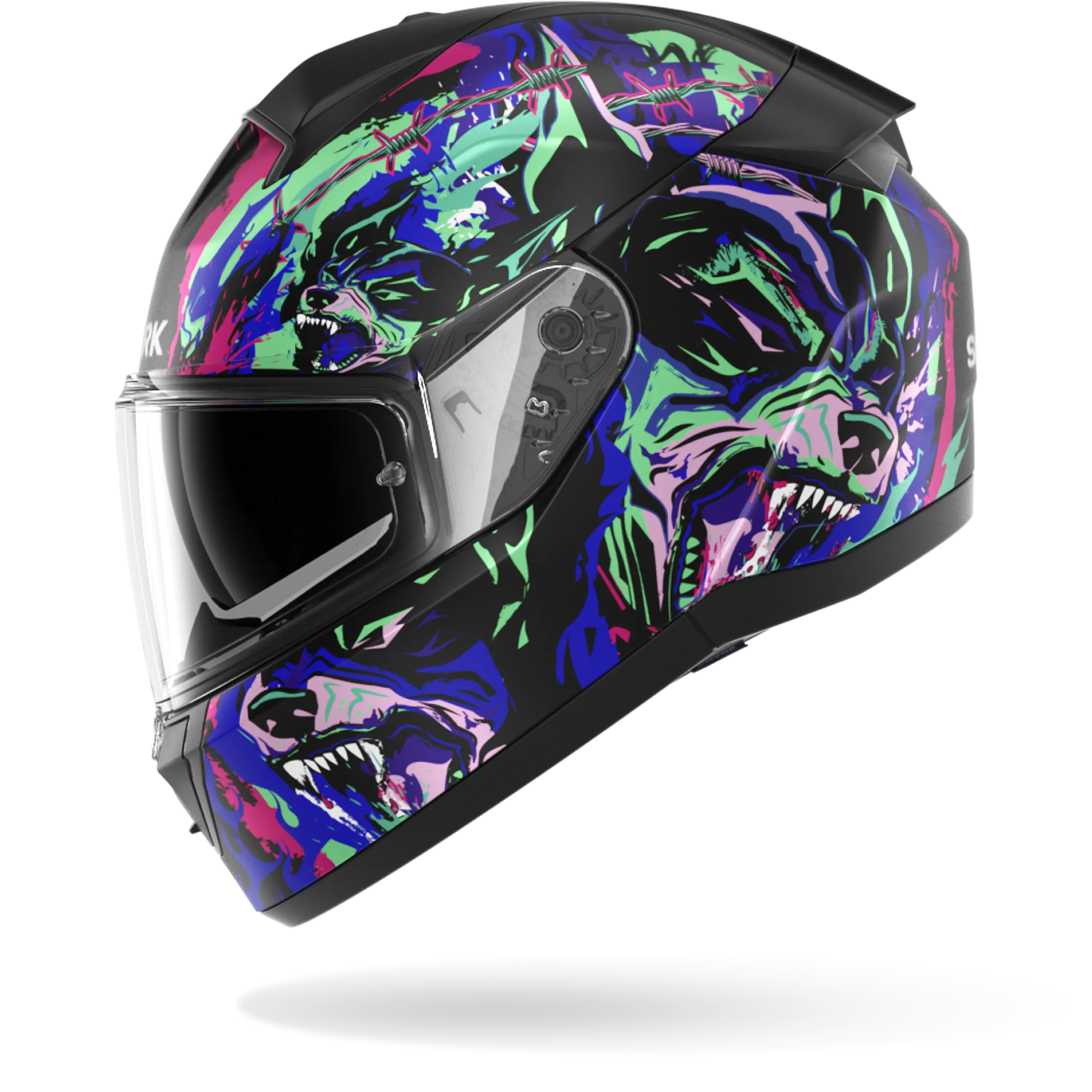 RIDILL 2 Raging Beast Matte Black Violet Green - Image 4