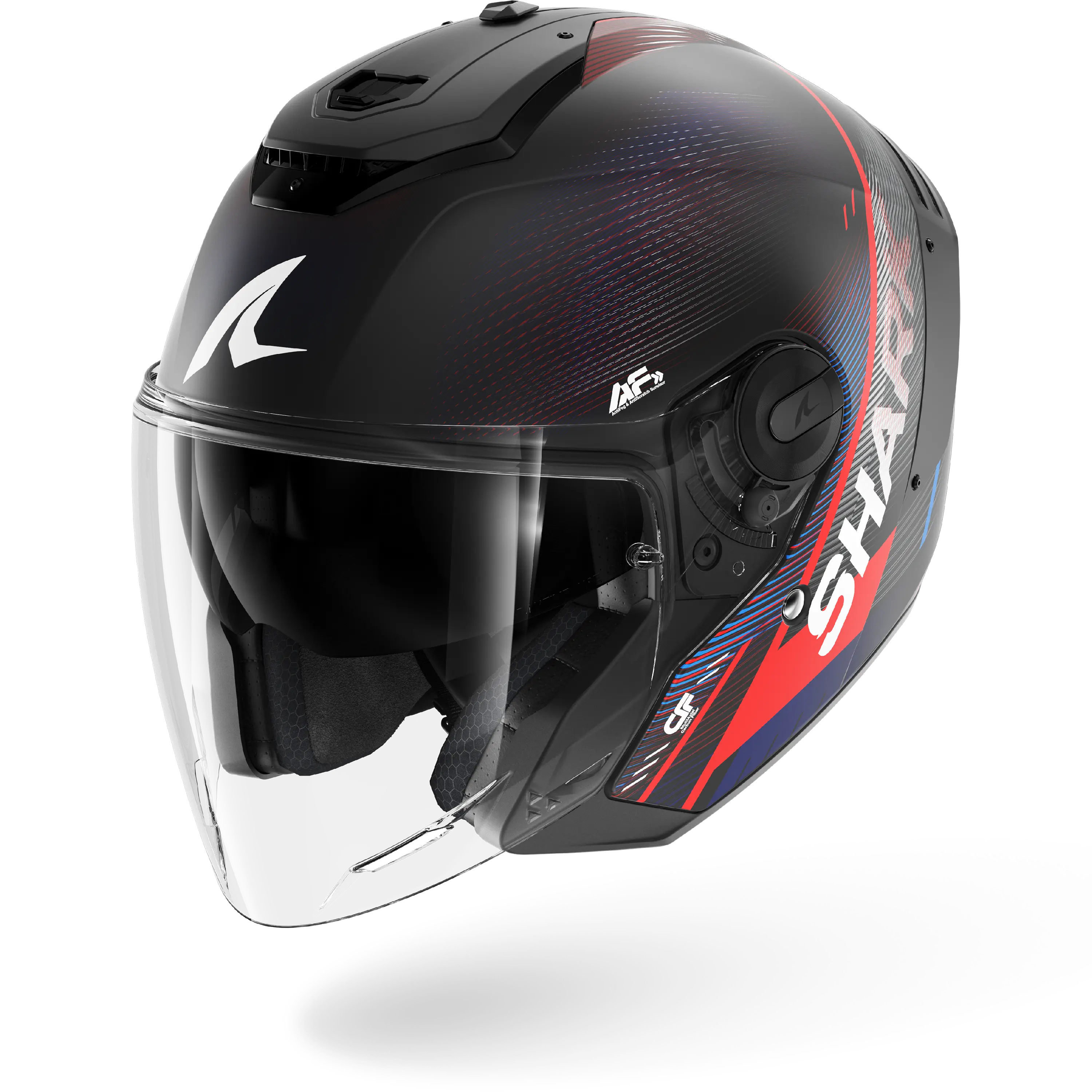 RS JET CARBON SPEED-TECH Mat Carbon Blue Red