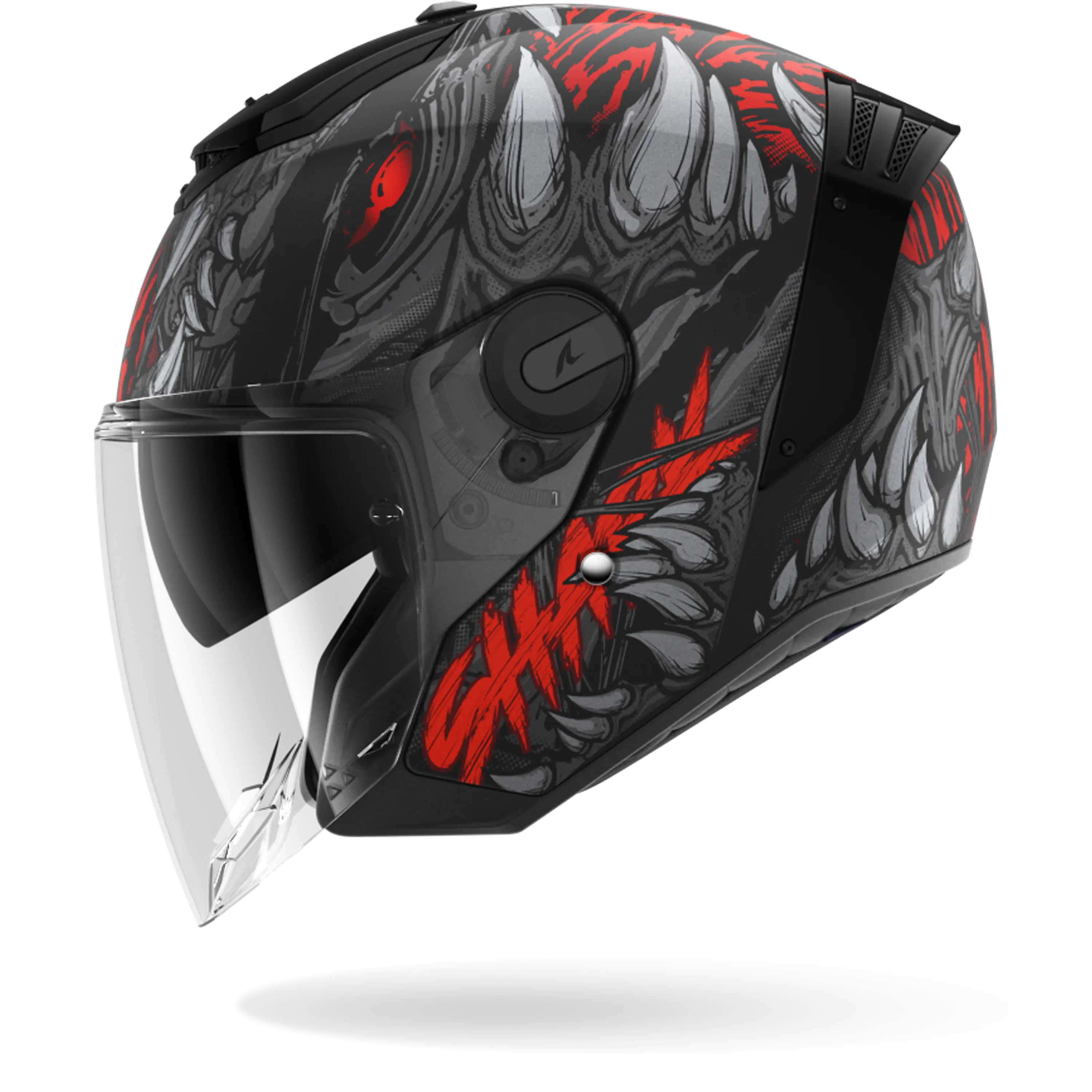 RS JET Shaytan Matte Black Red Anthracite - Image 4