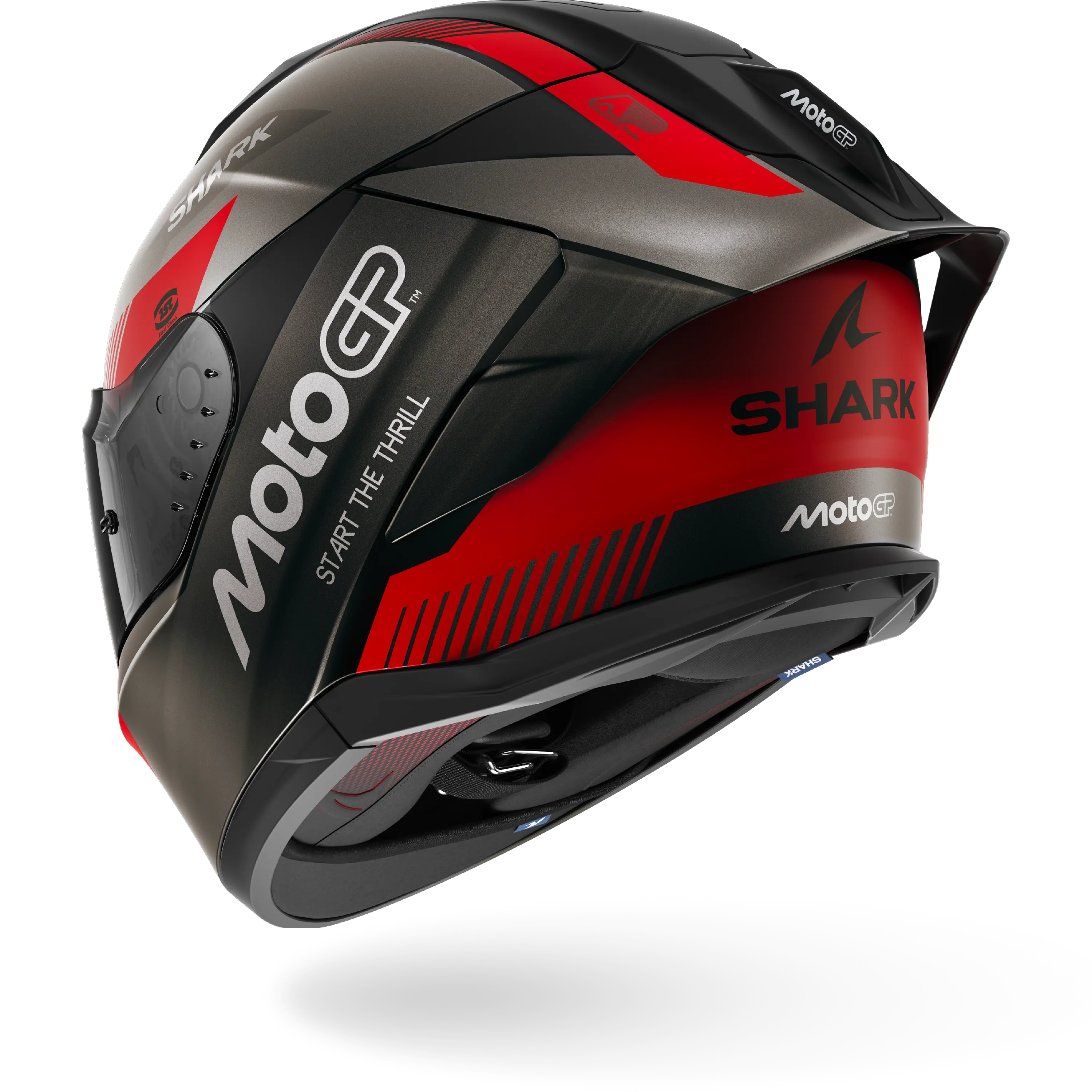 SKWAL CUP MOTOGP Mat Black Anthracite Red - Image 2