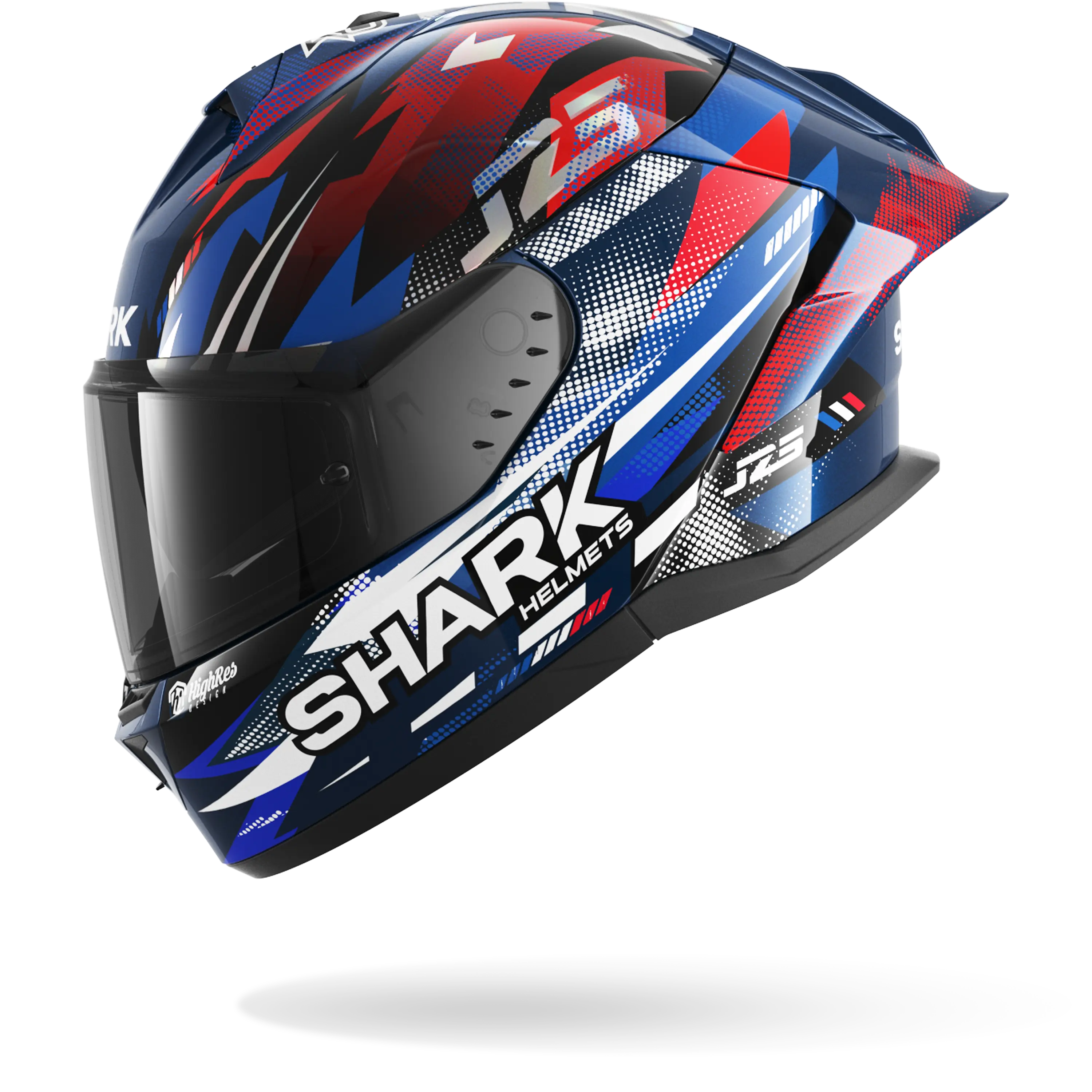 SKWAL CUP REPLICA ZARCO GP DE FRANCE Blue Chrome Red - Image 4