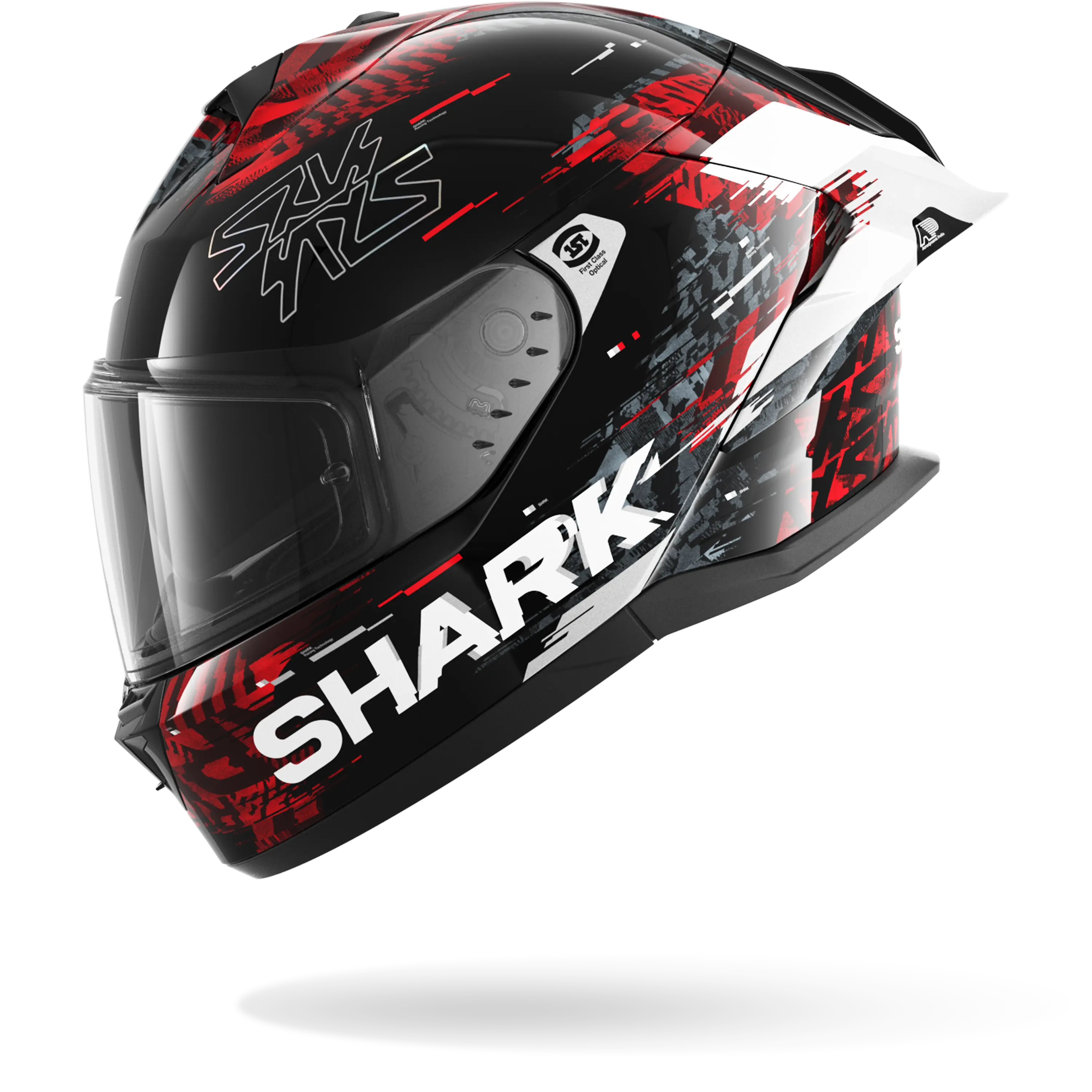 SKWAL CUP SPEED-VIB Black Red Silver - Image 4
