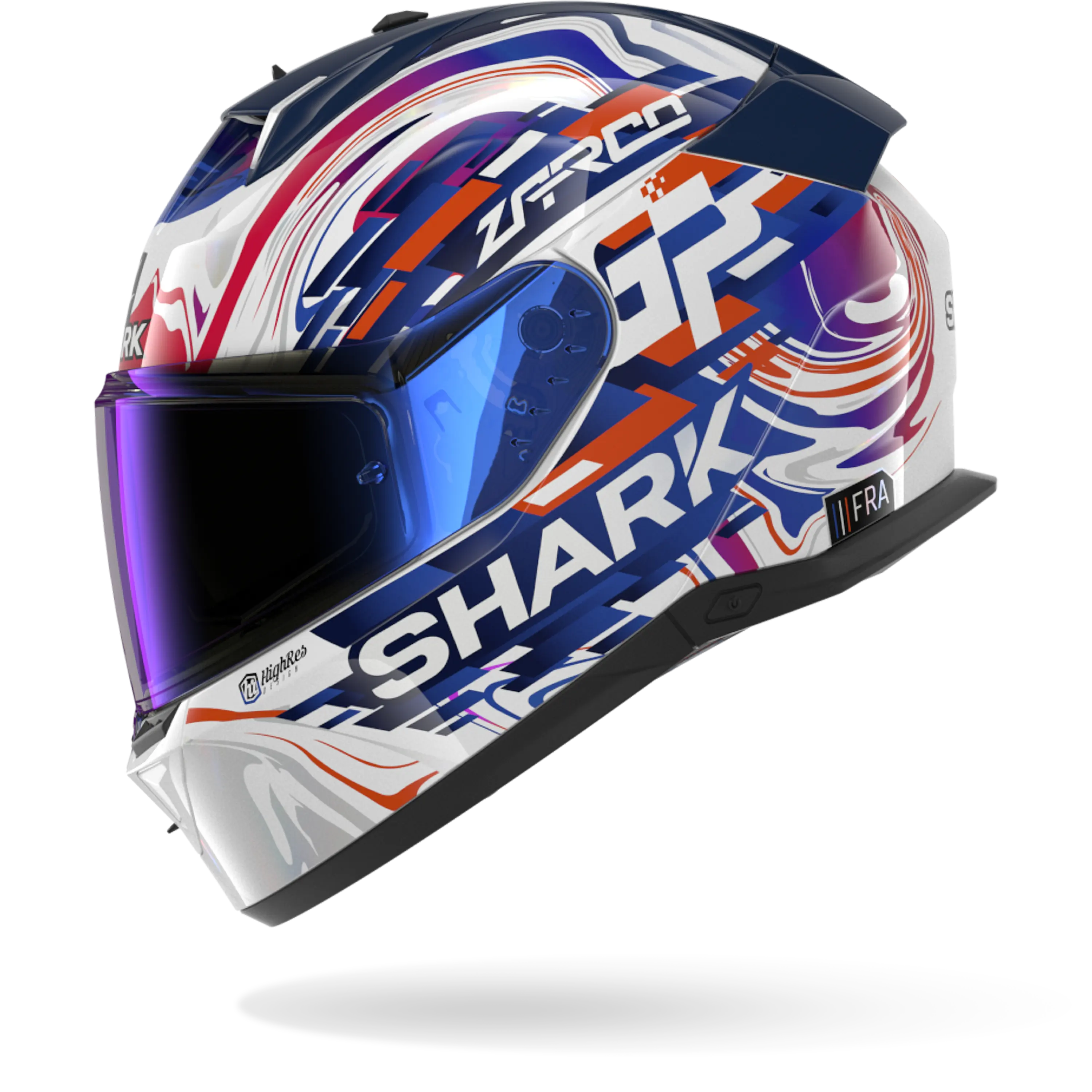 SKWAL i3 REPLICA ZARCO GP DE FRANCE White Violet Blue - Image 4