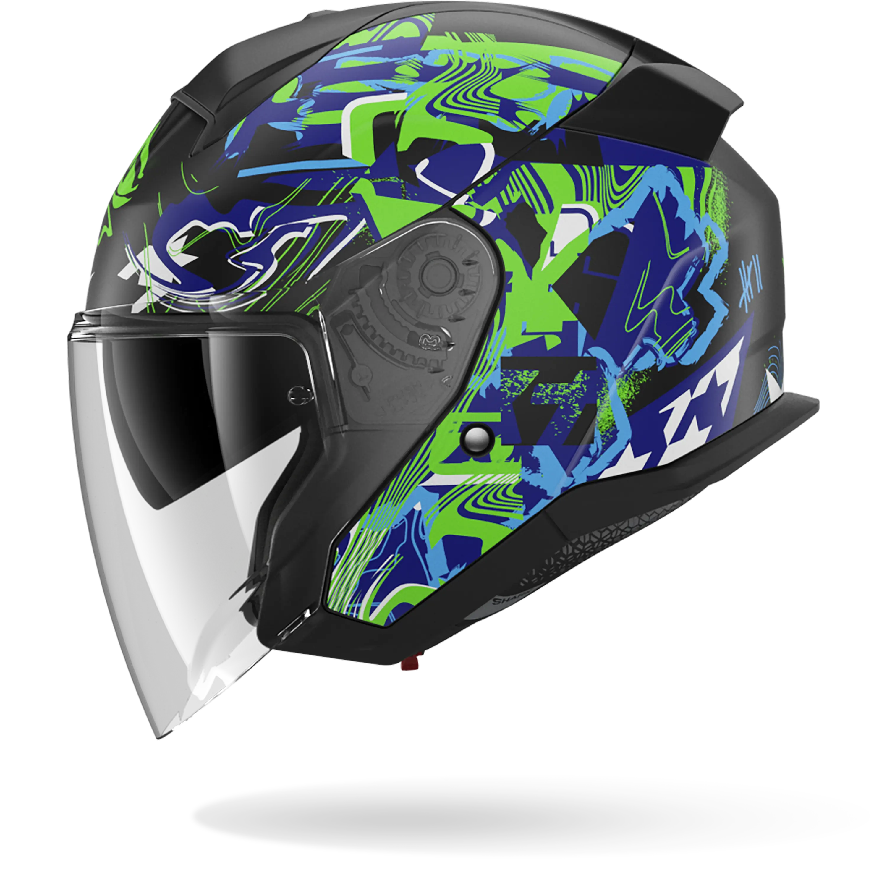 SKWAL JET Pranz Matte Black Green Blue - Image 4