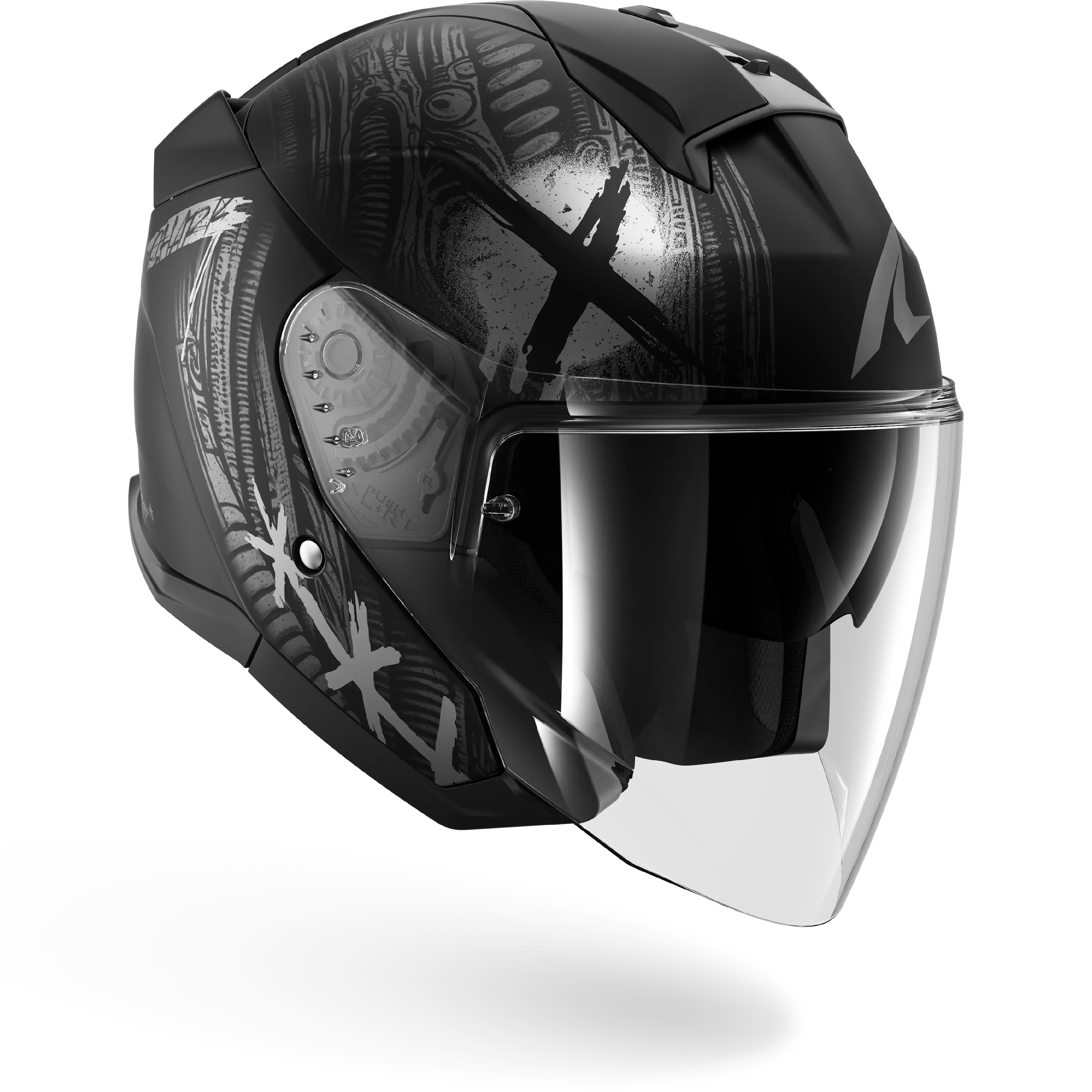 SKWAL JET SHIEVER Mat Black Anthracite Silver - Image 4