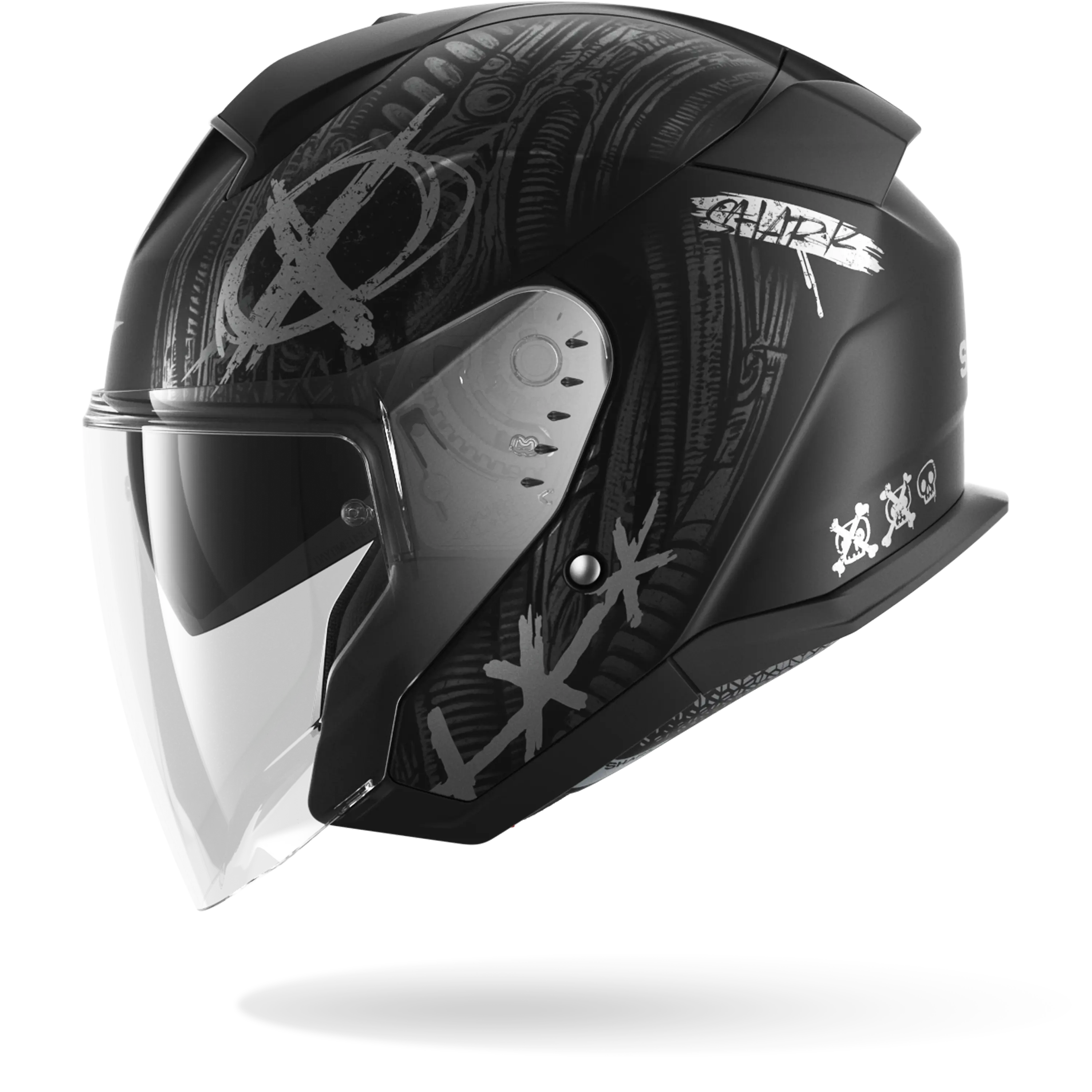 SKWAL JET SHIEVER Mat Black Anthracite Silver - Image 5