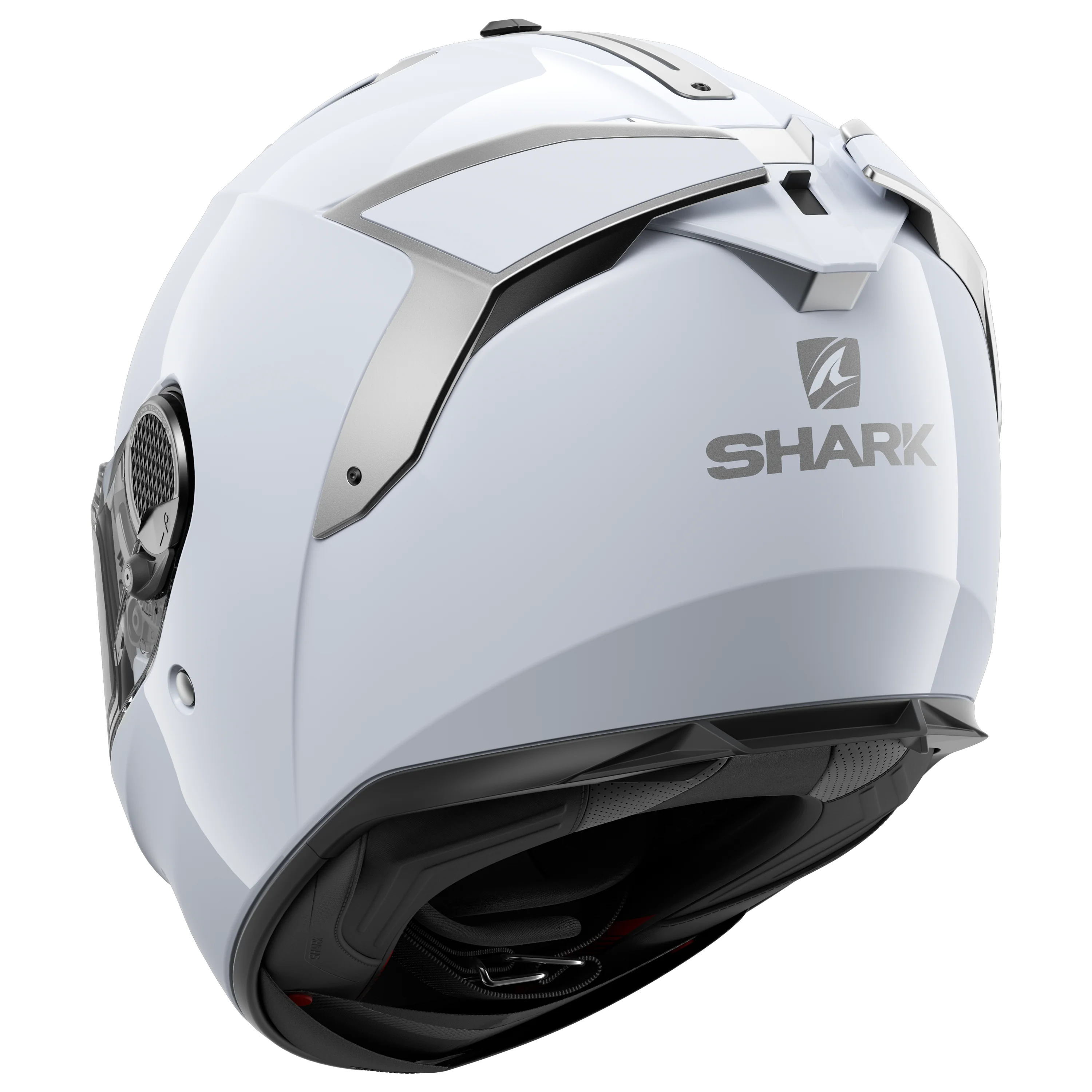 SPARTAN GT BCL. MICR. Blank White Silver Glossy - Image 2