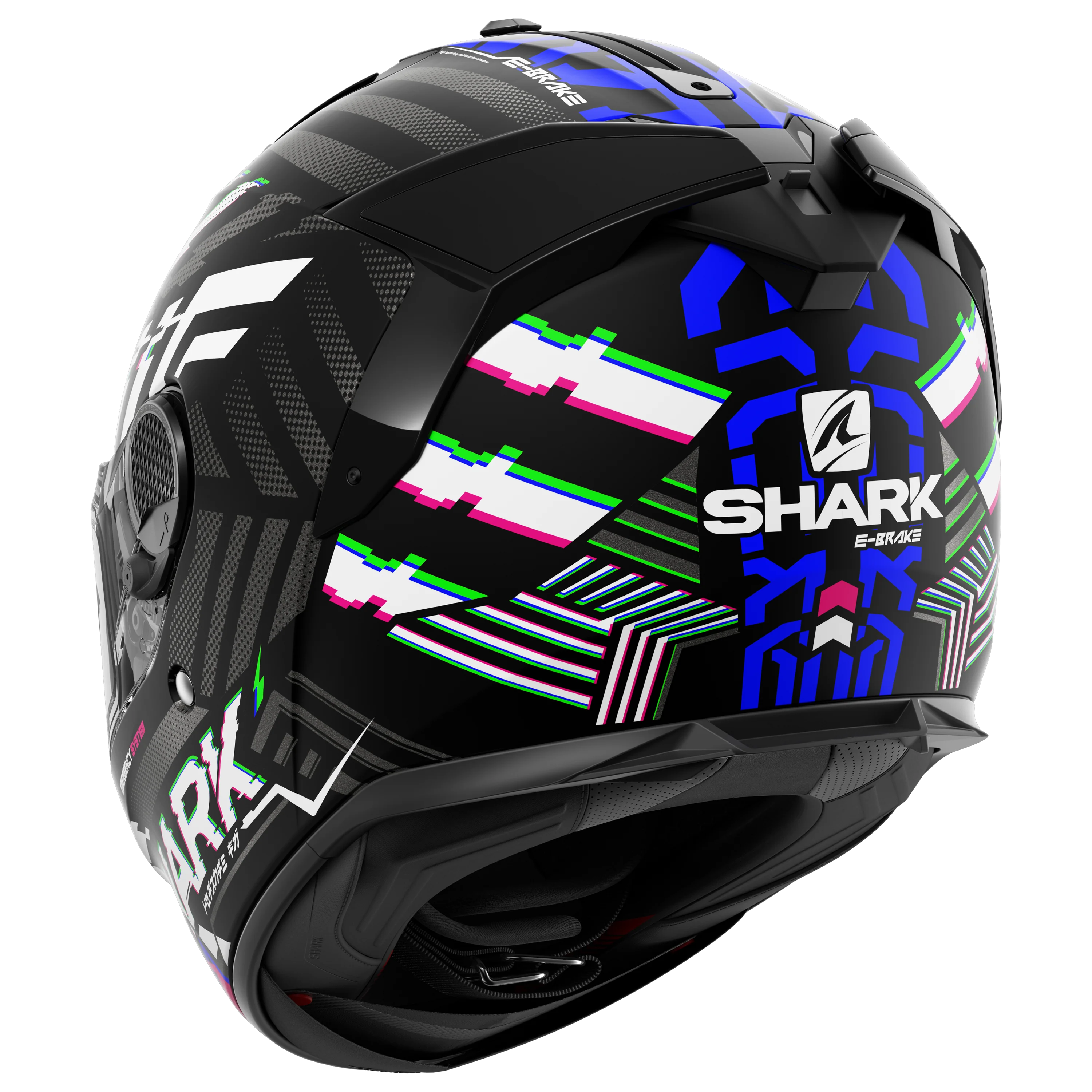 SPARTAN GT BCL. MICR. E-Brake Matte Matte Black Blue Anthracite - Image 2