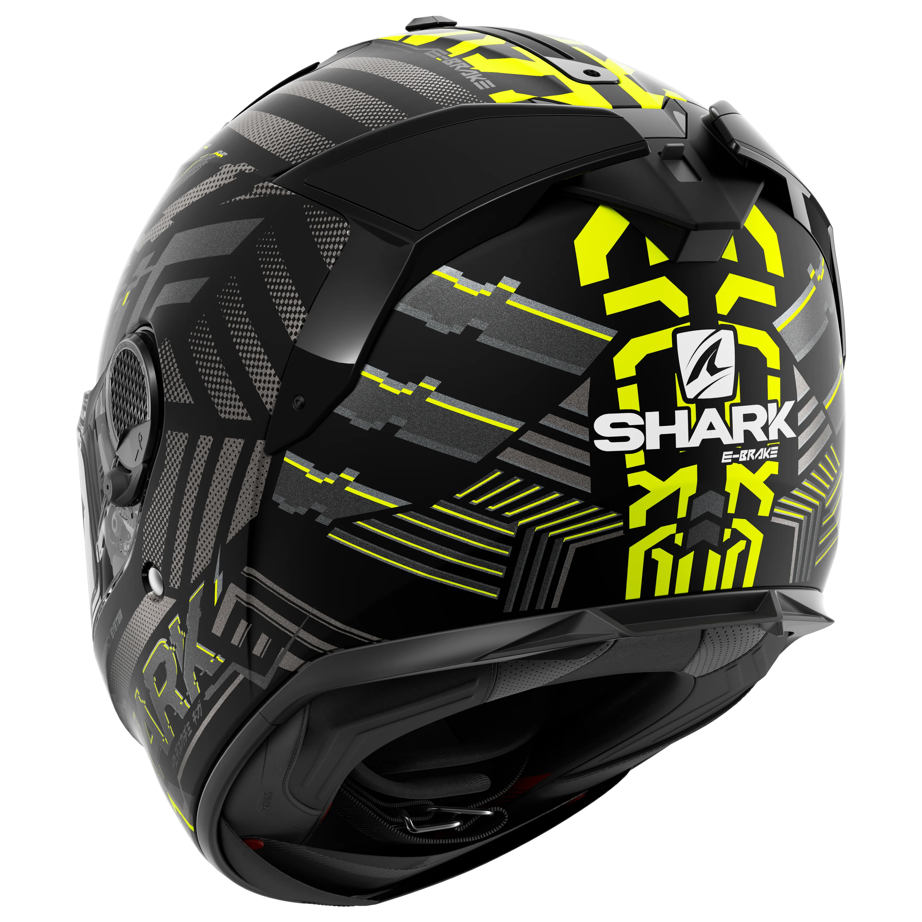 SPARTAN GT BCL. MICR. E-Brake Matte Matte Black Yellow Anthracite - Image 2