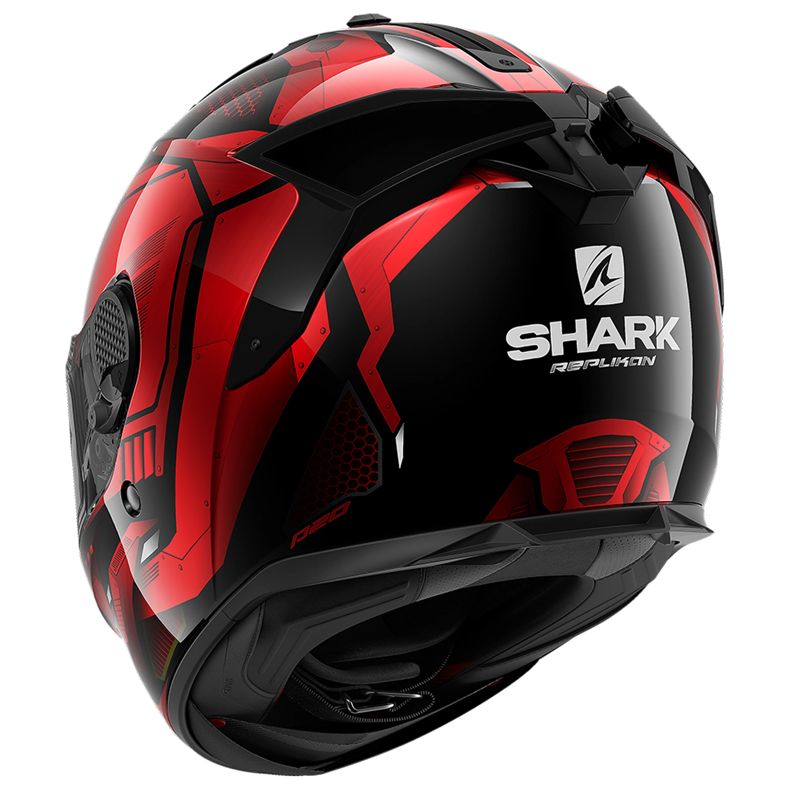 SPARTAN GT BCL. MICR. Replikan Black Chrome Red - Image 2