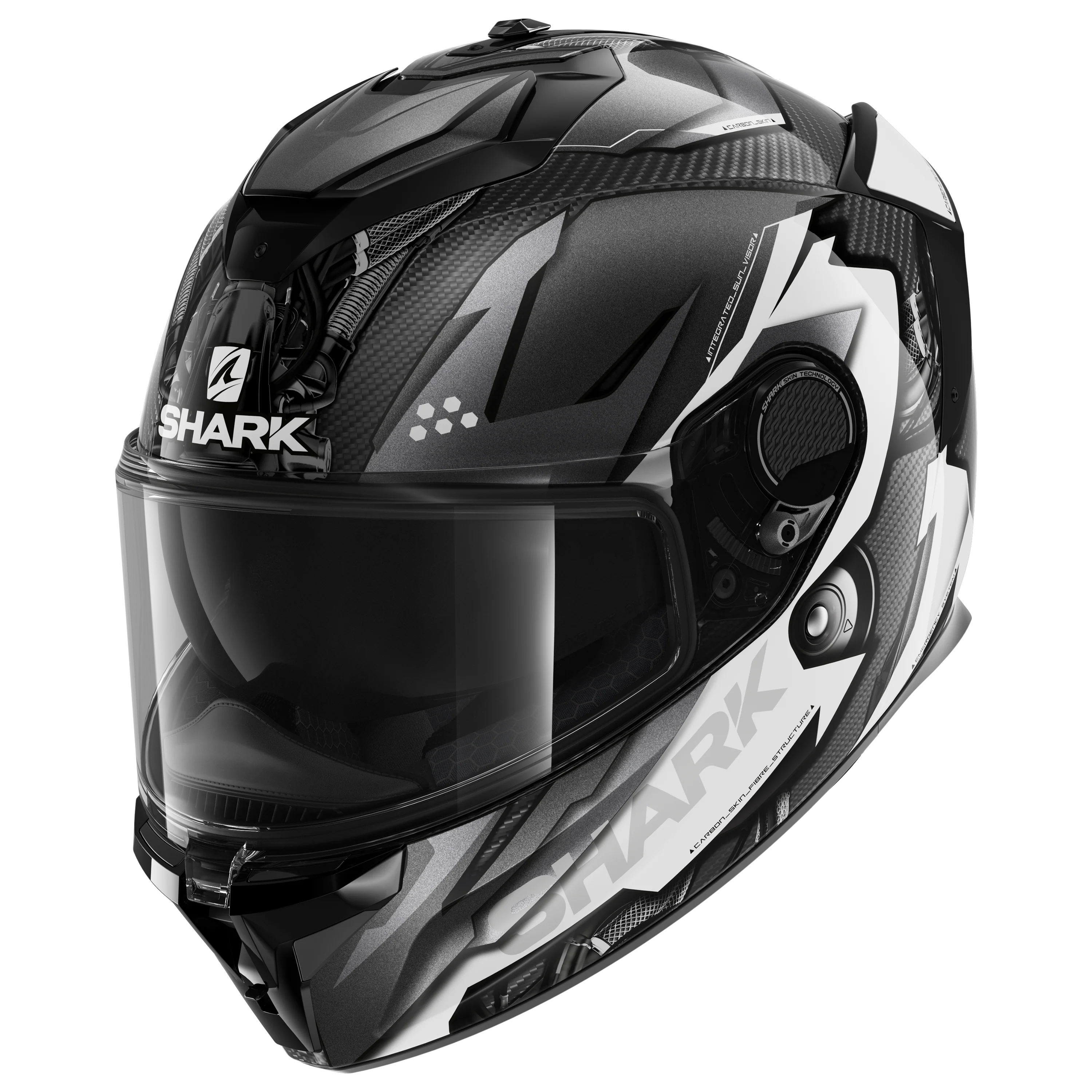 SPARTAN GT CARBON Urikan Carbon Anthracite White