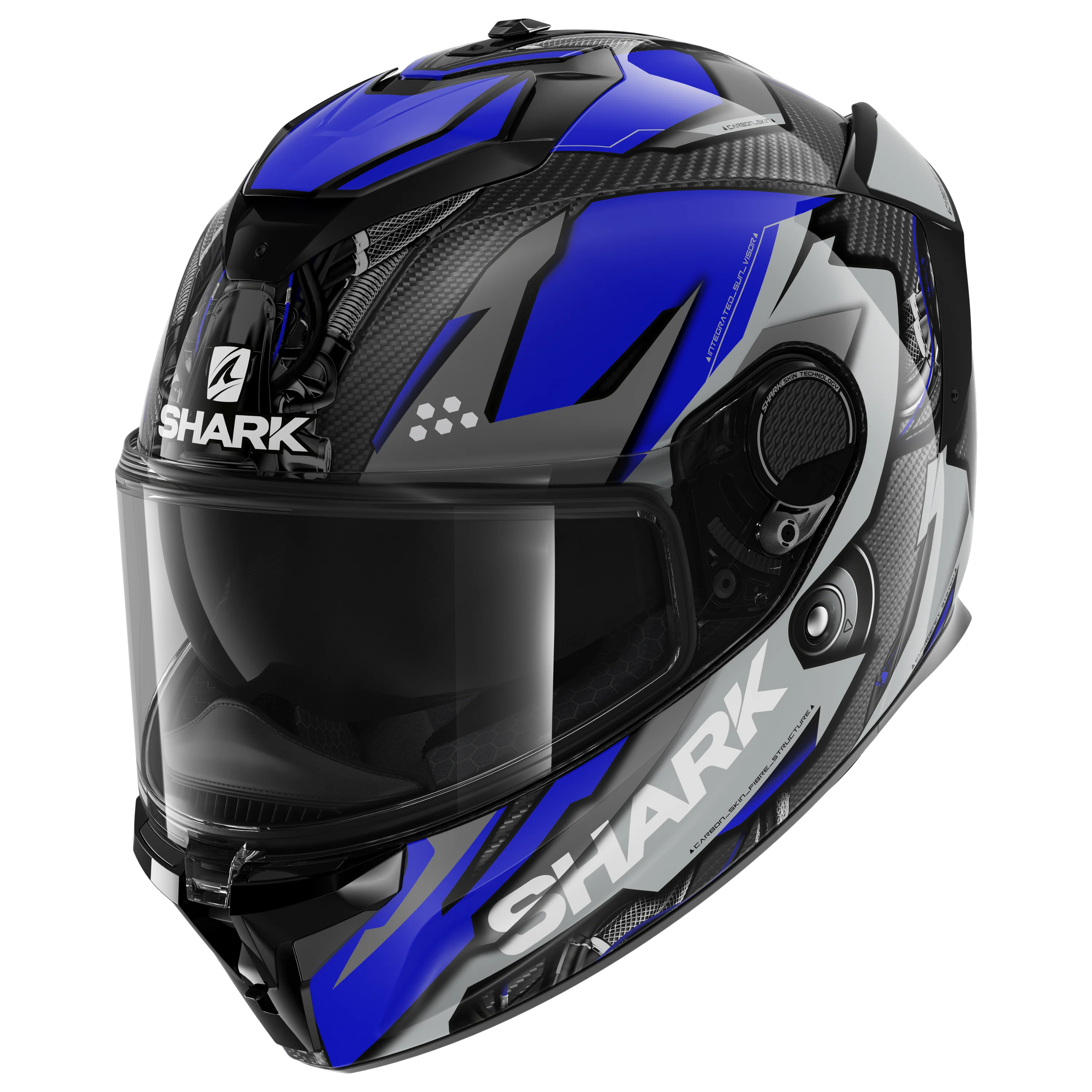 SPARTAN GT CARBON Urikan Carbon Blue White