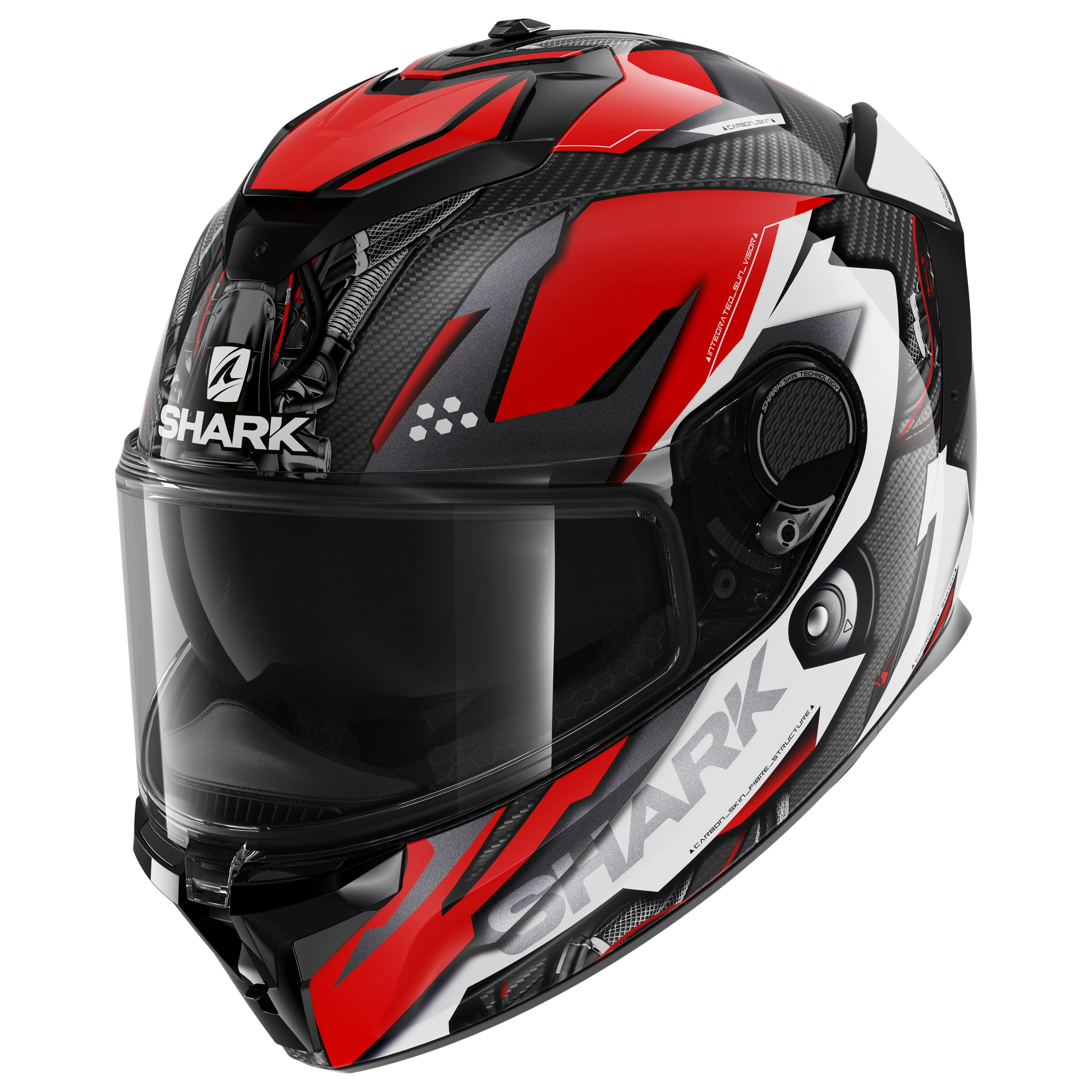SPARTAN GT CARBON Urikan Carbon Red White
