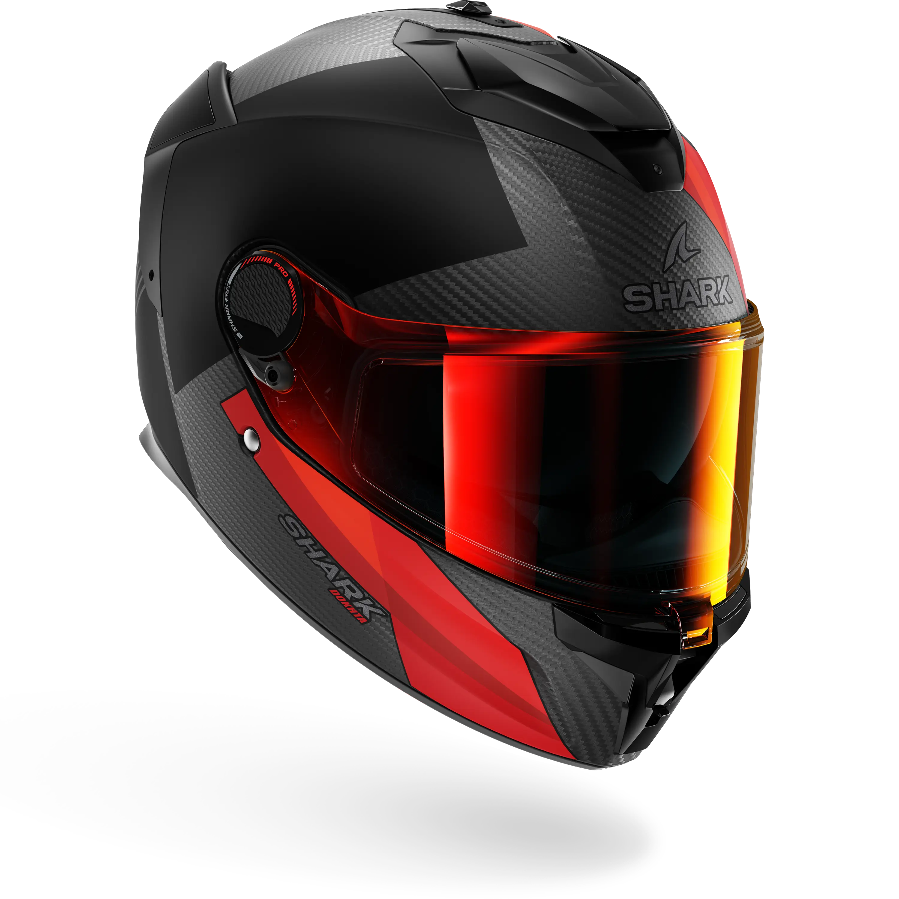 SPARTAN GT PRO CARBON Dokhta Matte Carbon Orange Anthracite - Image 2
