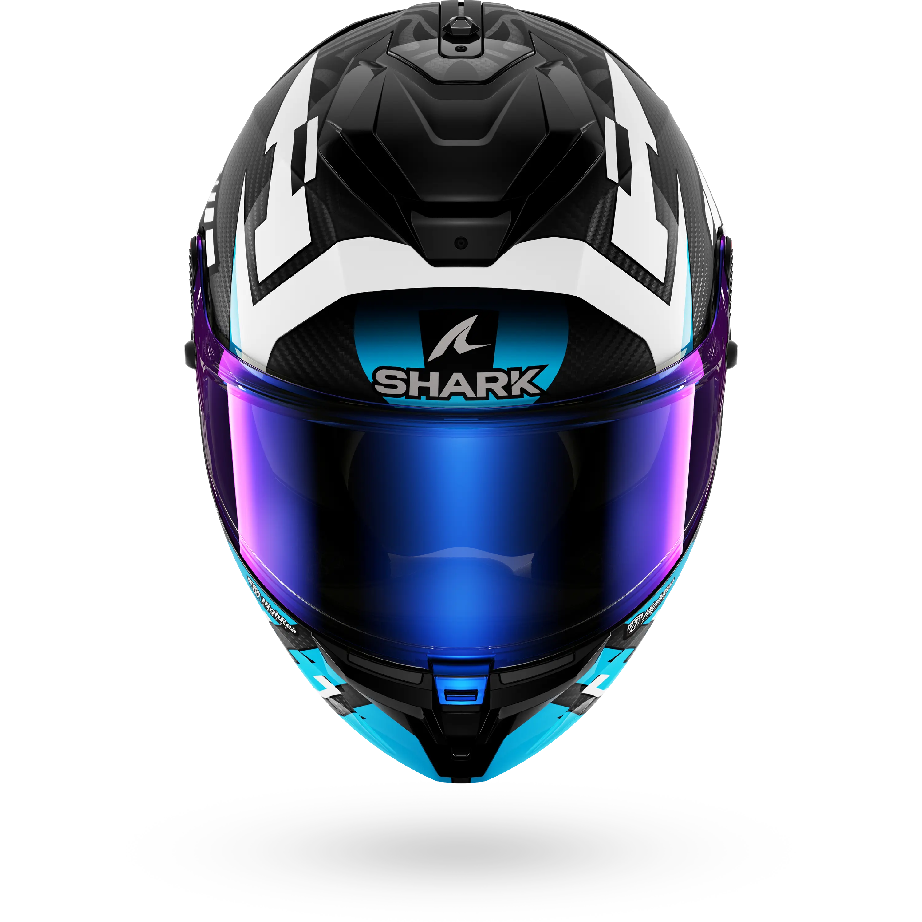 SPARTAN GT PRO CARBON REPLICA ZARCO TRACK RACER Carbon White Blue - Image 3