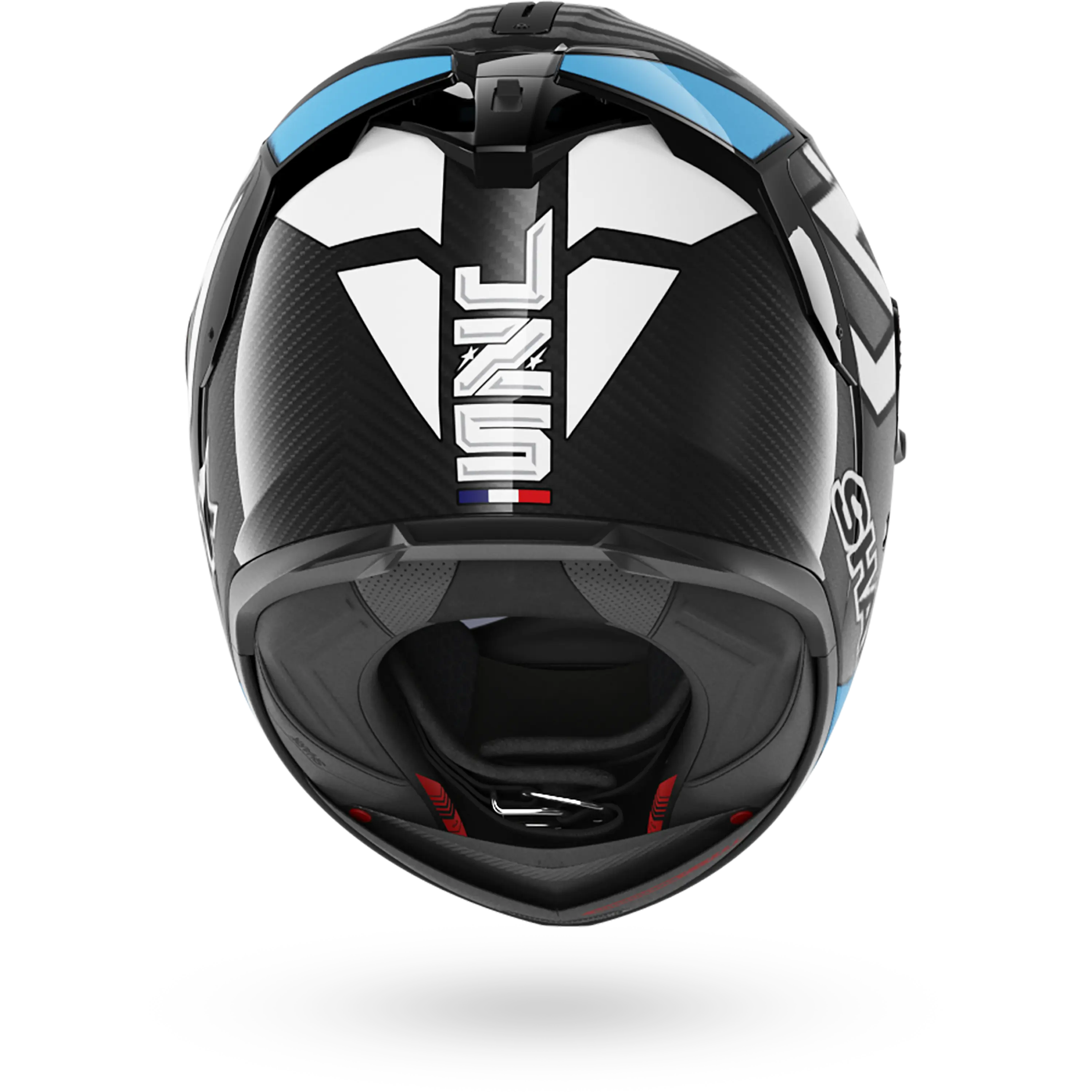 SPARTAN GT PRO CARBON REPLICA ZARCO TRACK RACER Carbon White Blue - Image 5