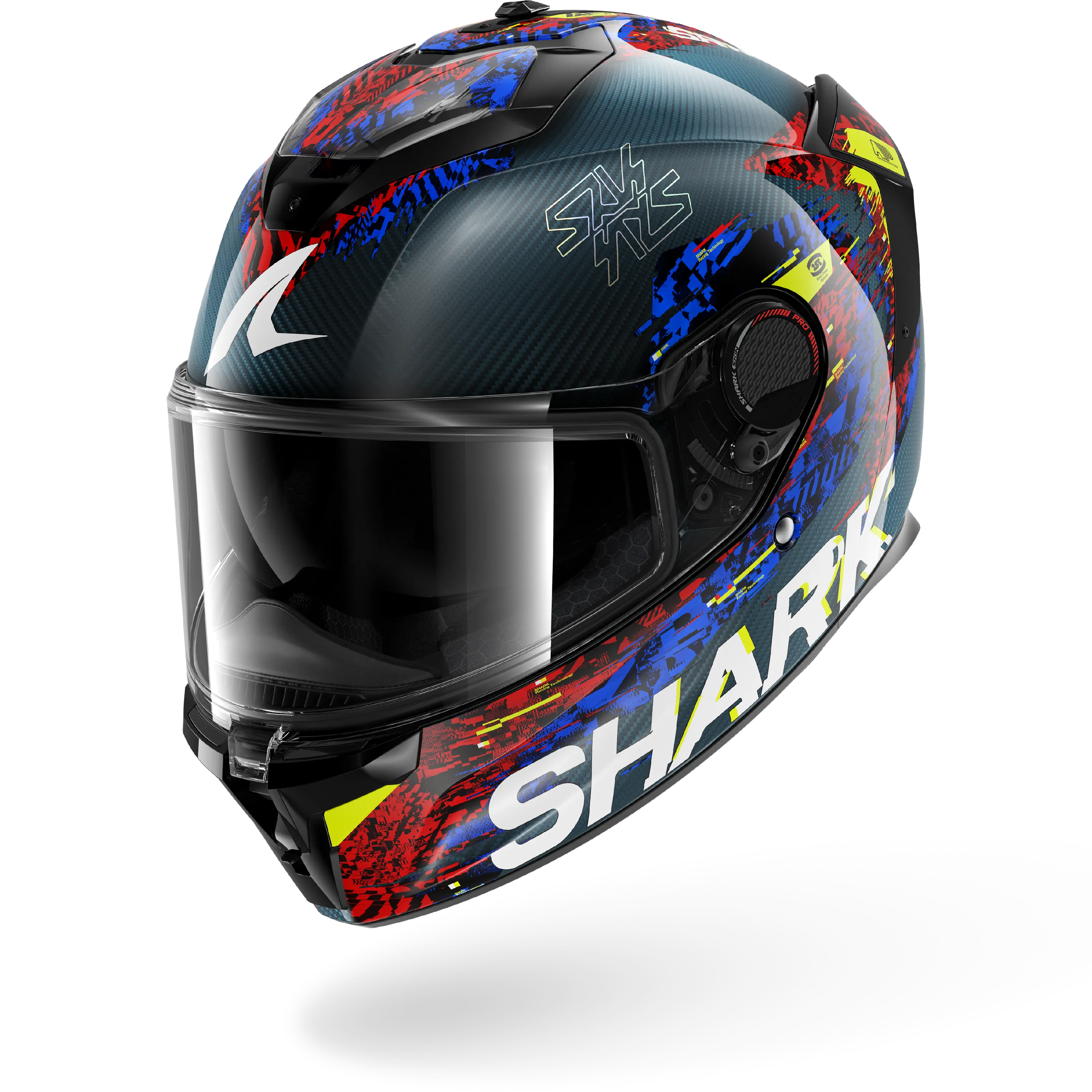 SPARTAN GT PRO CARBON SPEED-VIB Carbon Blue Red