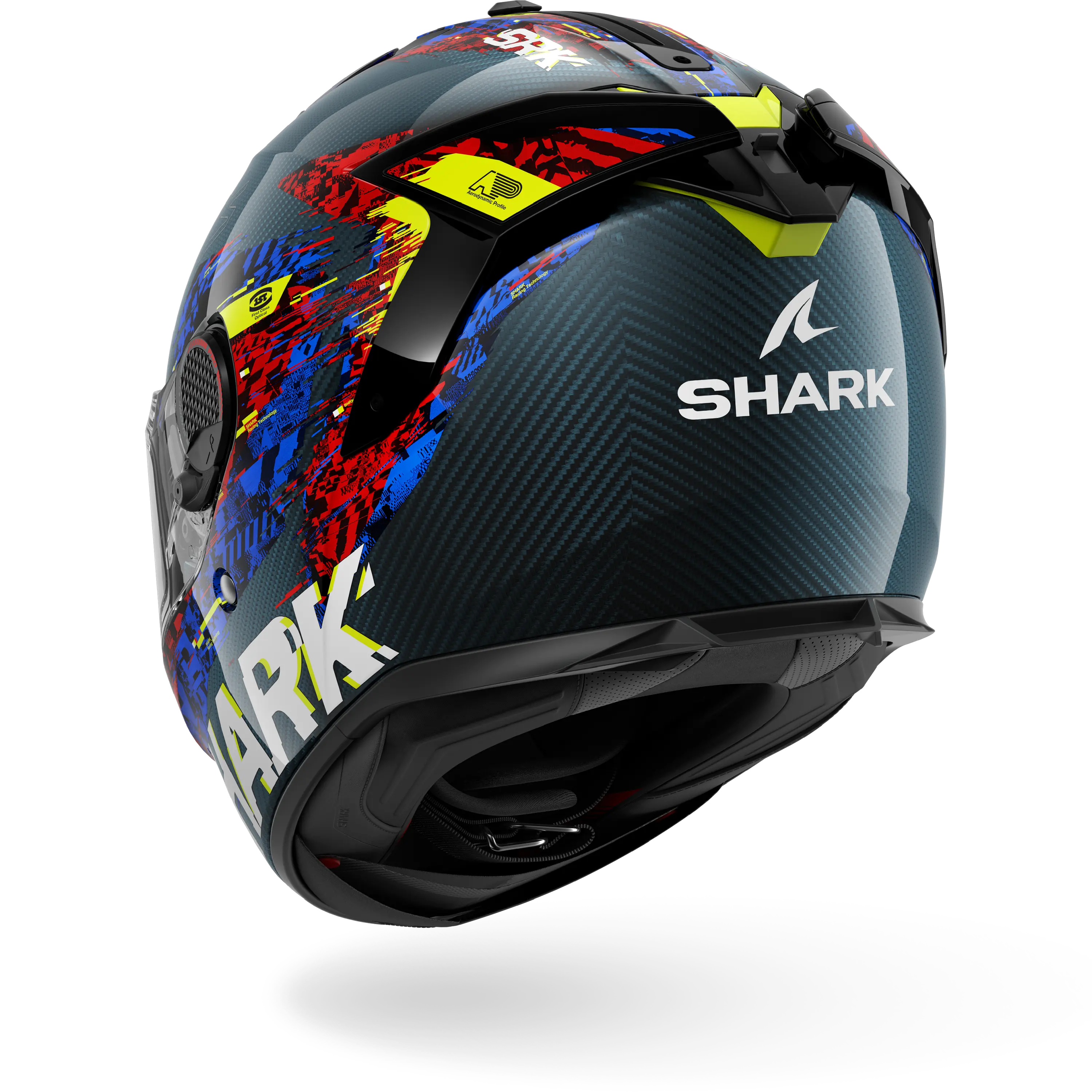 SPARTAN GT PRO CARBON SPEED-VIB Carbon Blue Red - Image 2