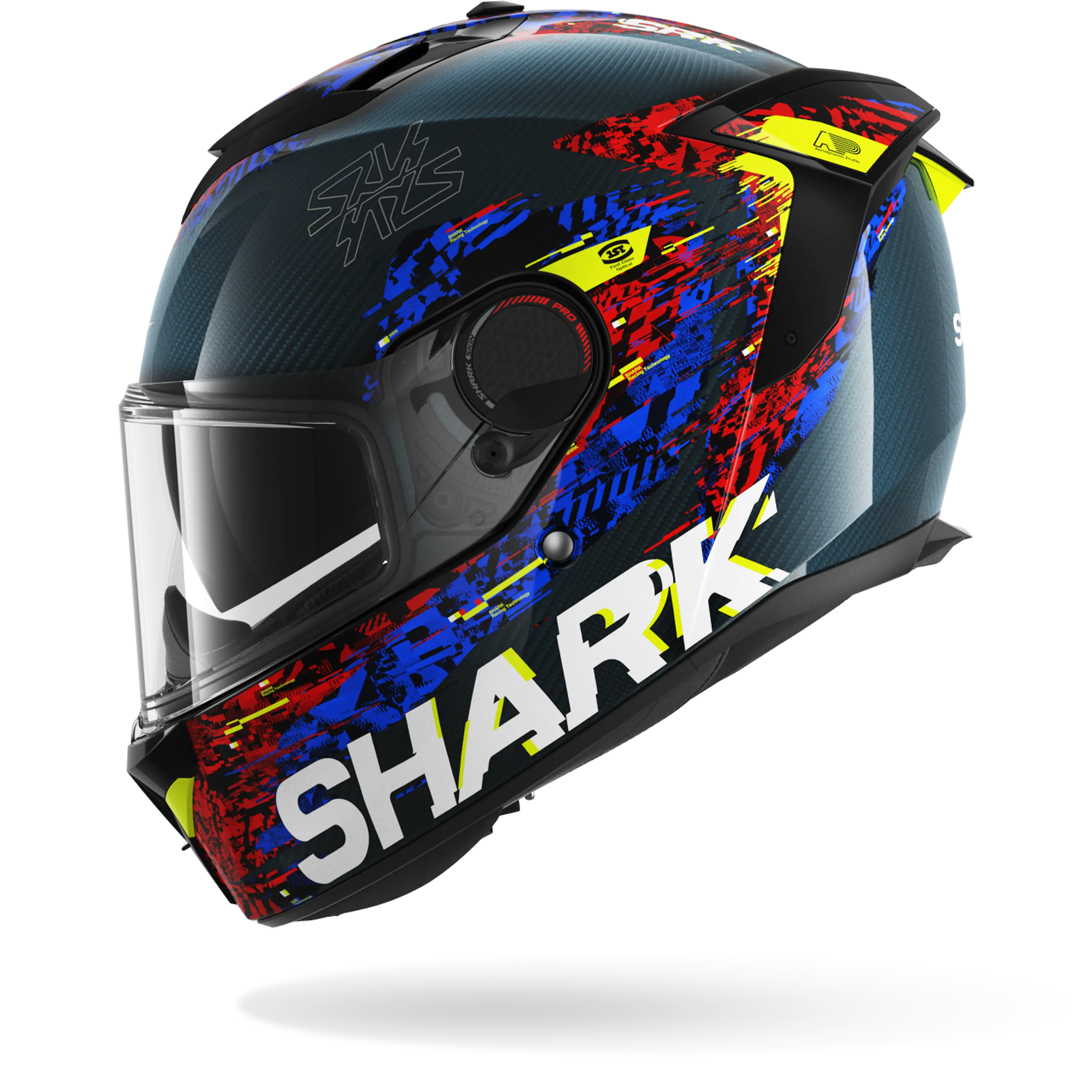 SPARTAN GT PRO CARBON SPEED-VIB Carbon Blue Red - Image 4