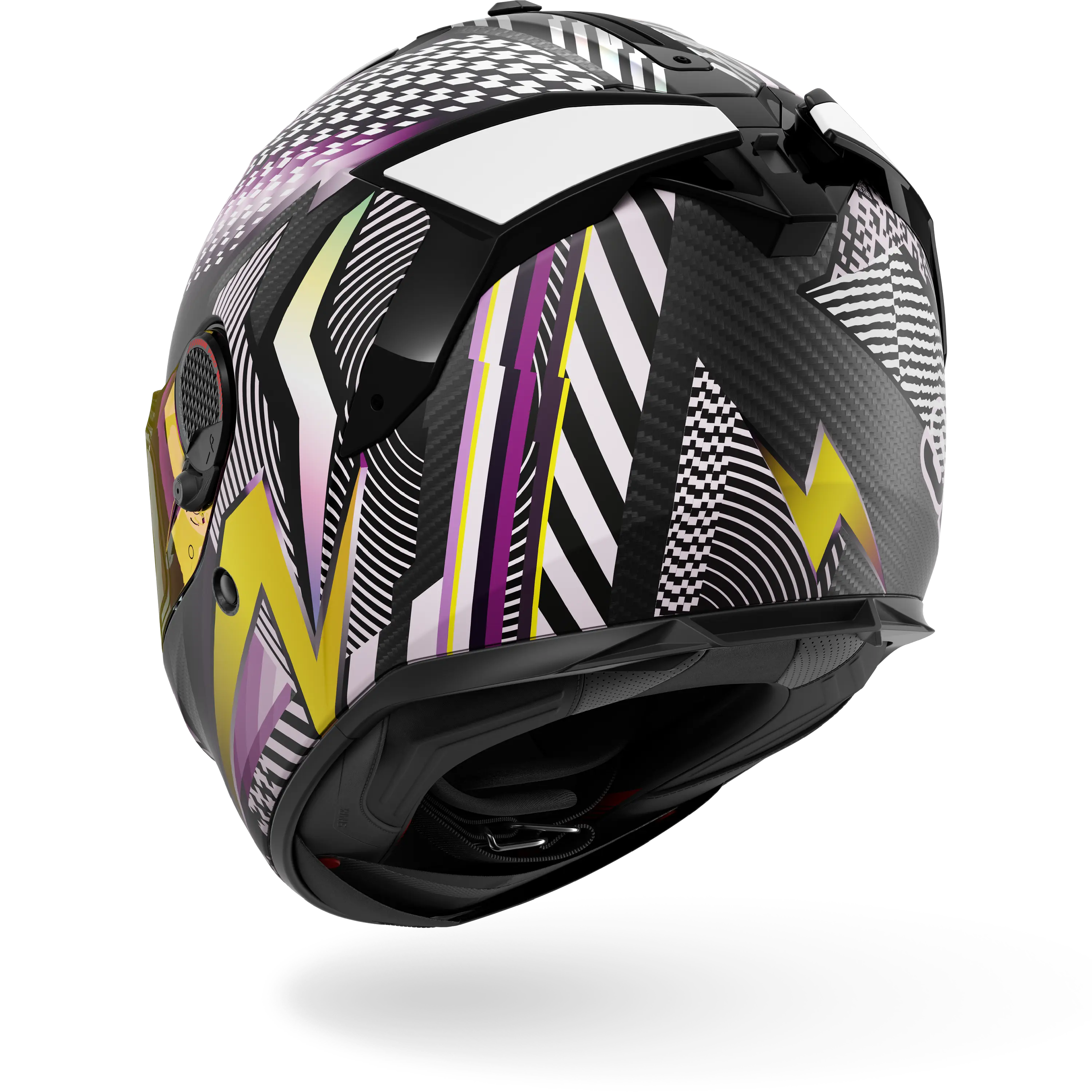 SPARTAN GT PRO CARBON STHYR Mat Carbon Violet Chrom - Image 2
