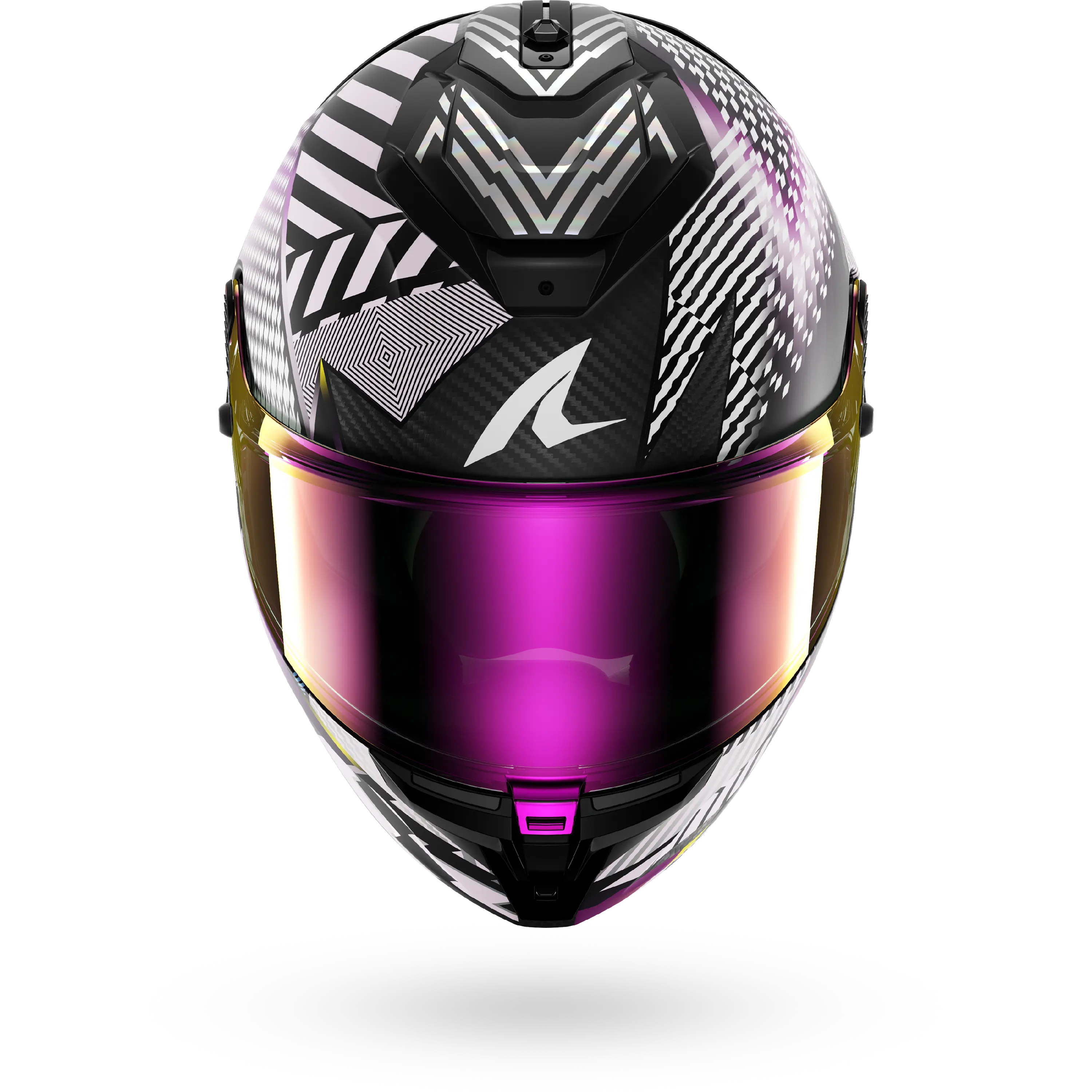 SPARTAN GT PRO CARBON STHYR Mat Carbon Violet Chrom - Image 3