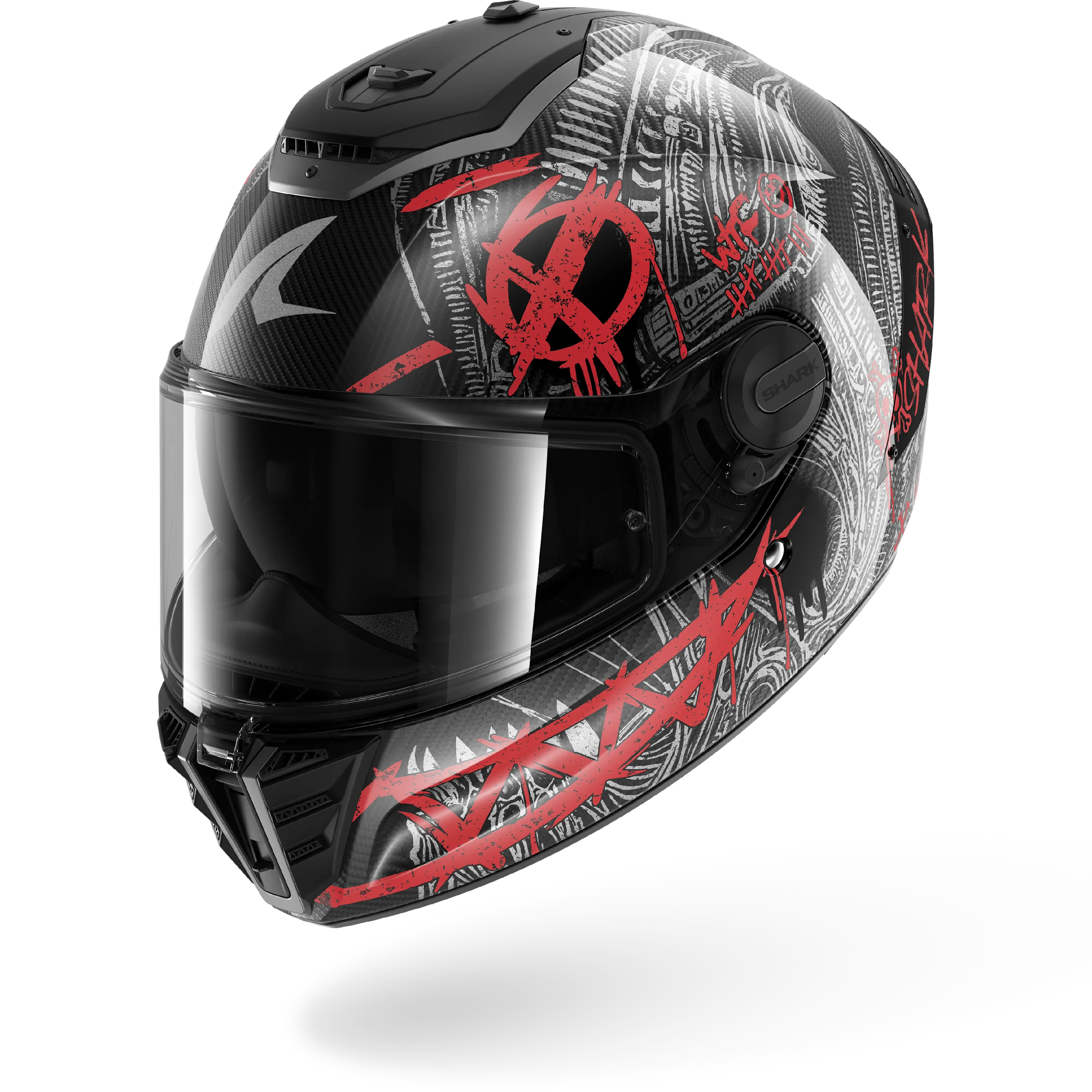 SPARTAN RS CARBON SHIEVER Carbon Anthracite Red