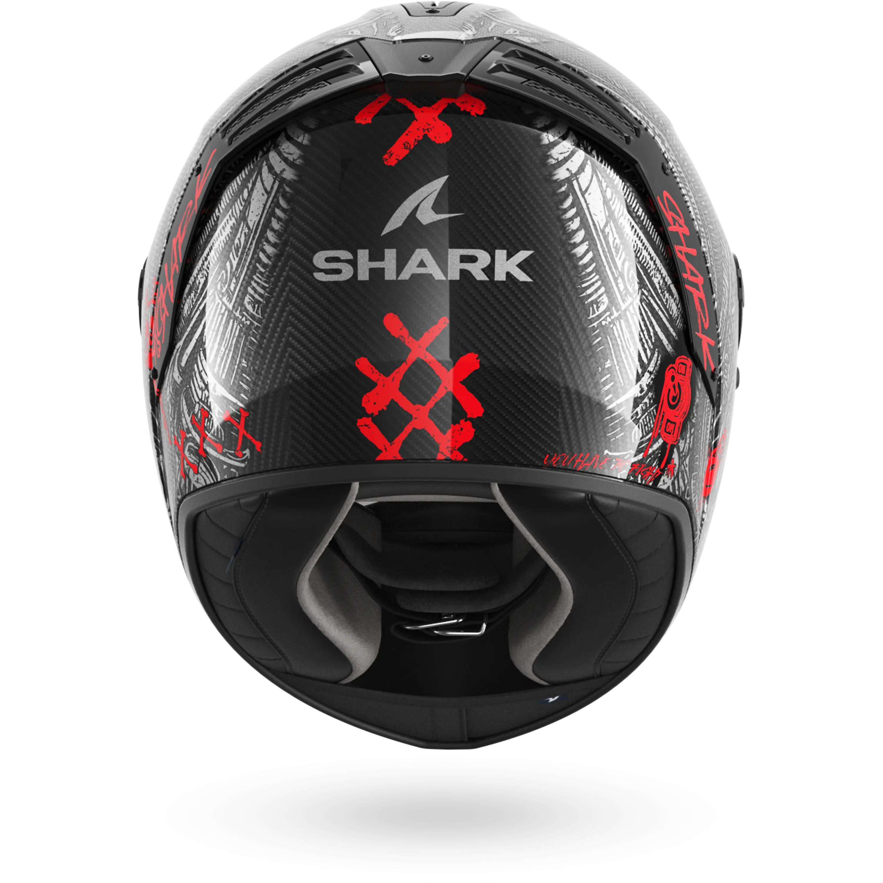 SPARTAN RS CARBON SHIEVER Carbon Anthracite Red - Image 5