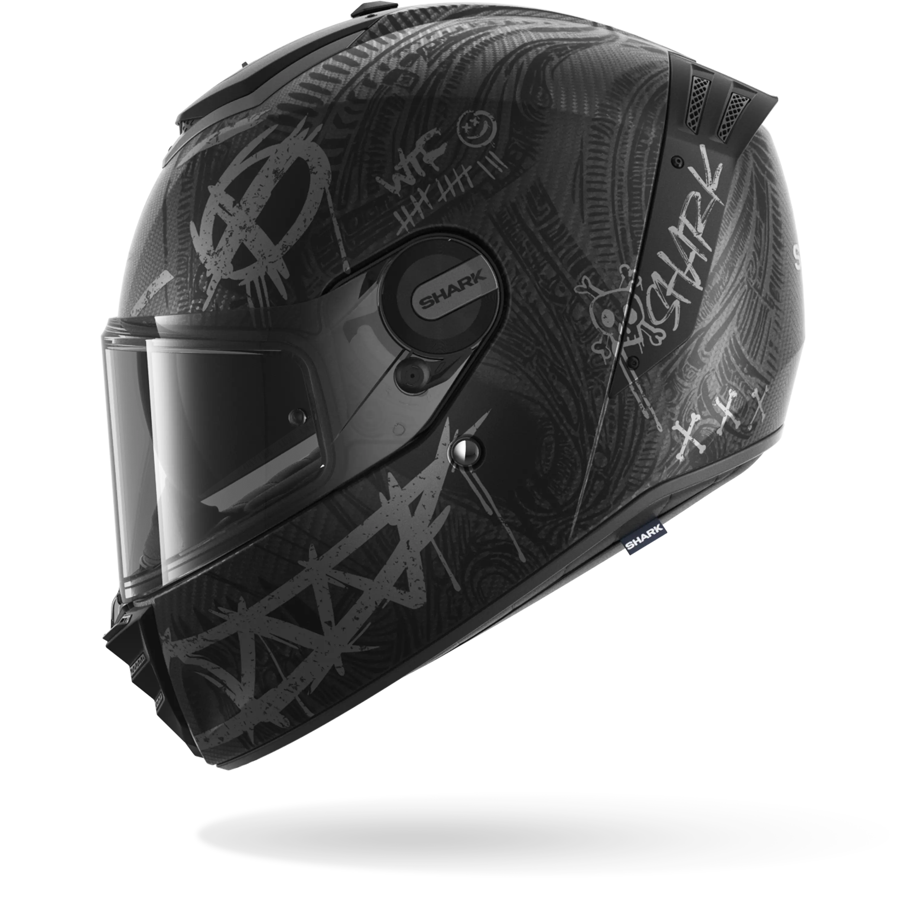 SPARTAN RS CARBON SHIEVER Mat Carbon Anthracite Silver - Image 4