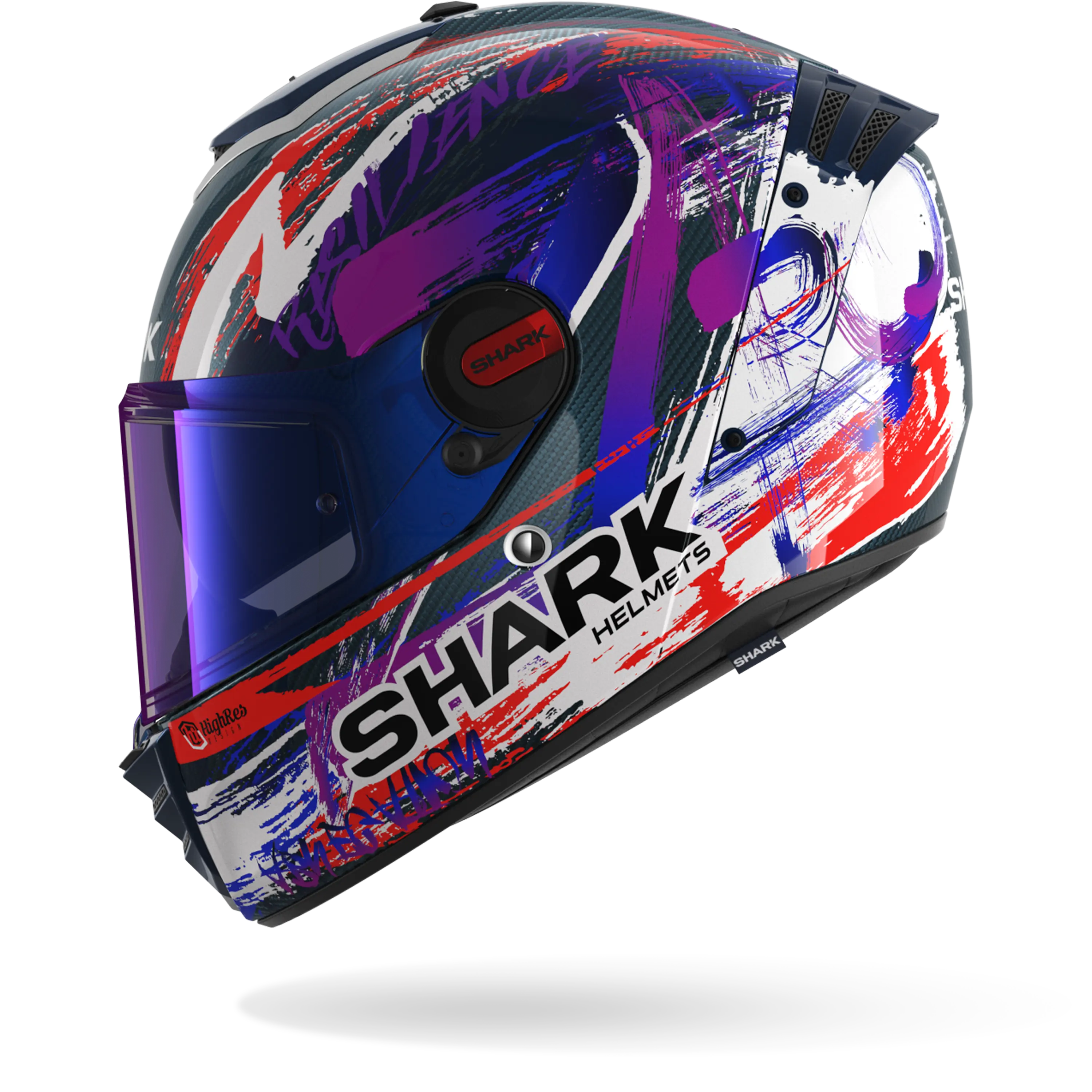 SPARTAN RS CARBON ZARCO SIGNATURE Carbon White Violet - Image 4